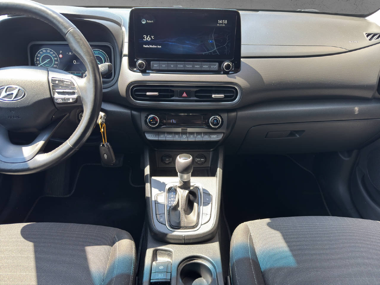 HYUNDAI Kona 1.6 GDi Hybrid Amplia MY21, Hybride Intégral Essence/Électricité, Occasion / Utilisé, Automatique - 7
