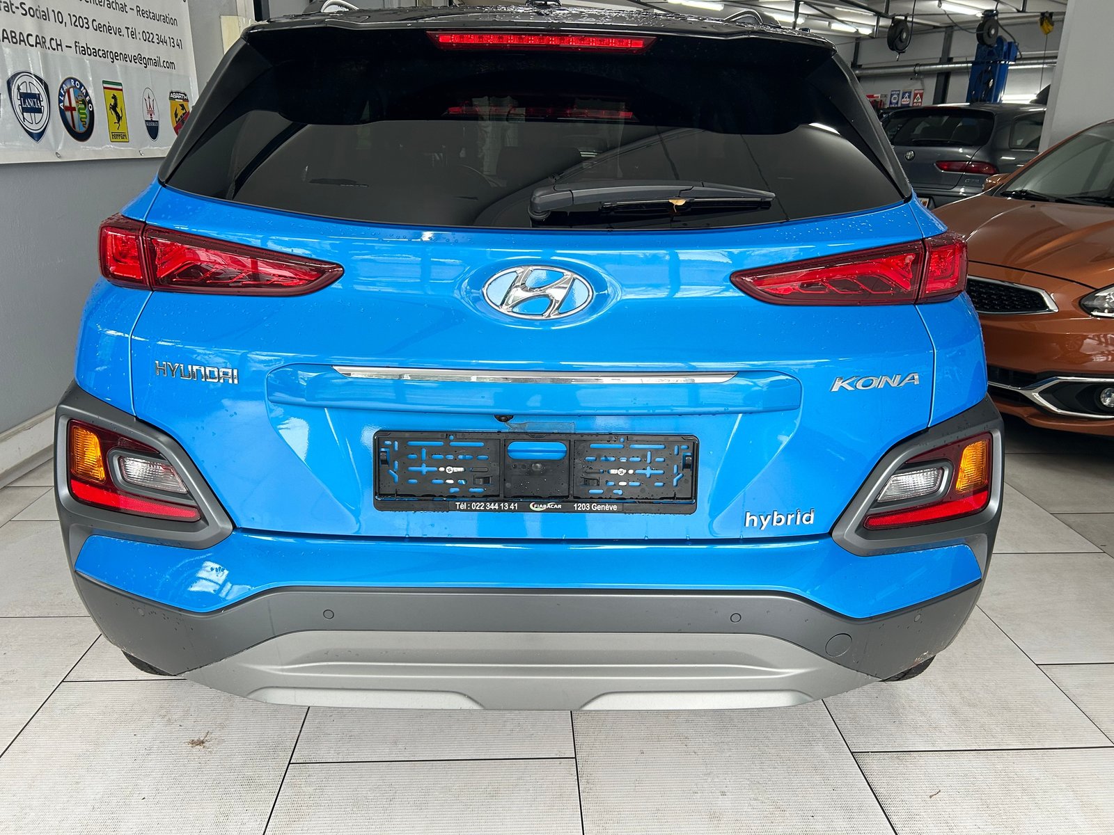 HYUNDAI Kona 1.6 GDi HEV Vertex DCT, Voll-Hybrid Benzin/Elektro, Occasion / Gebraucht, Automatik - 3