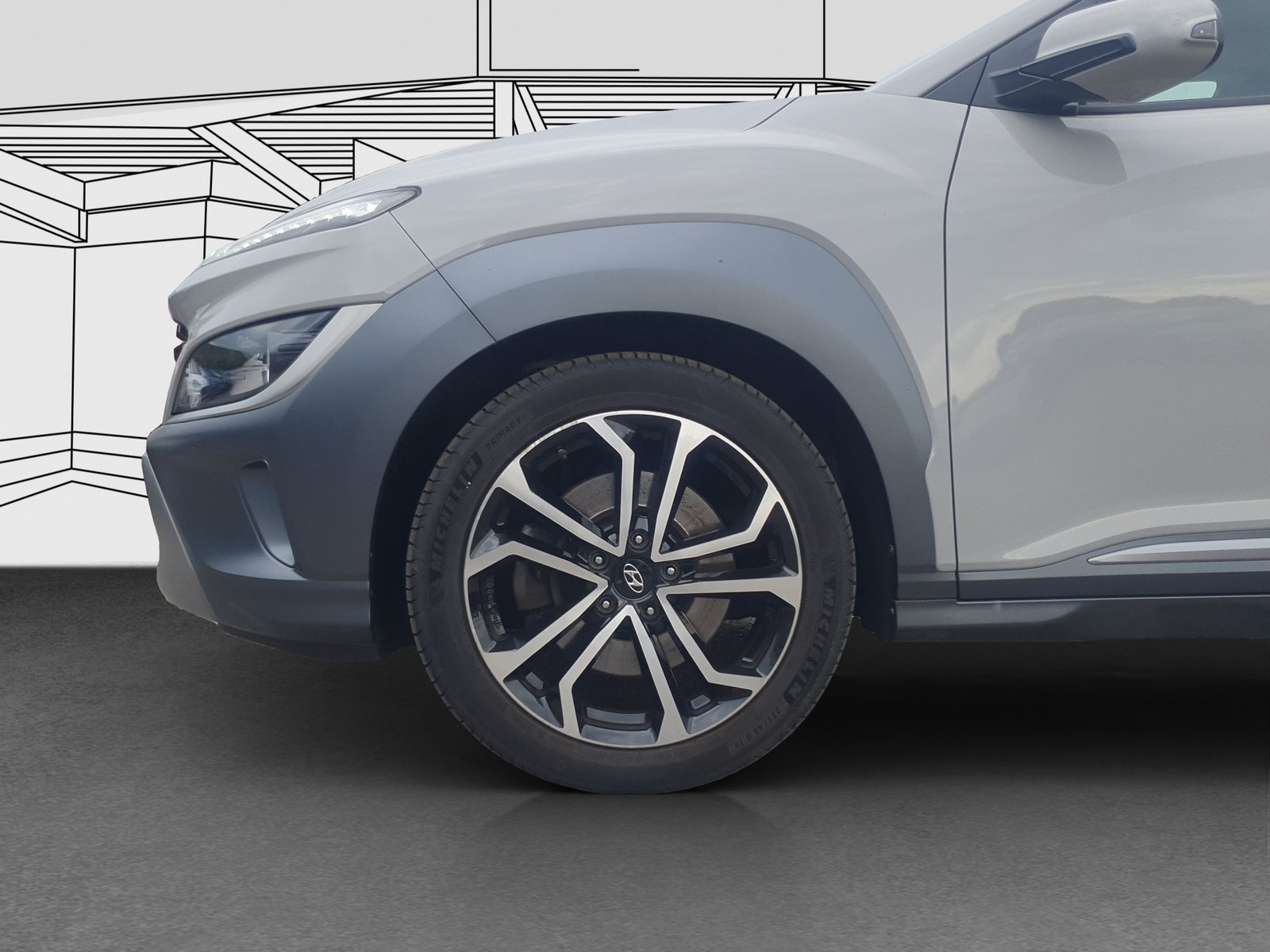 HYUNDAI Kona 1.6 T-GDi Amplia 4WD Auto., Essence, Occasion / Utilisé, Automatique - 6