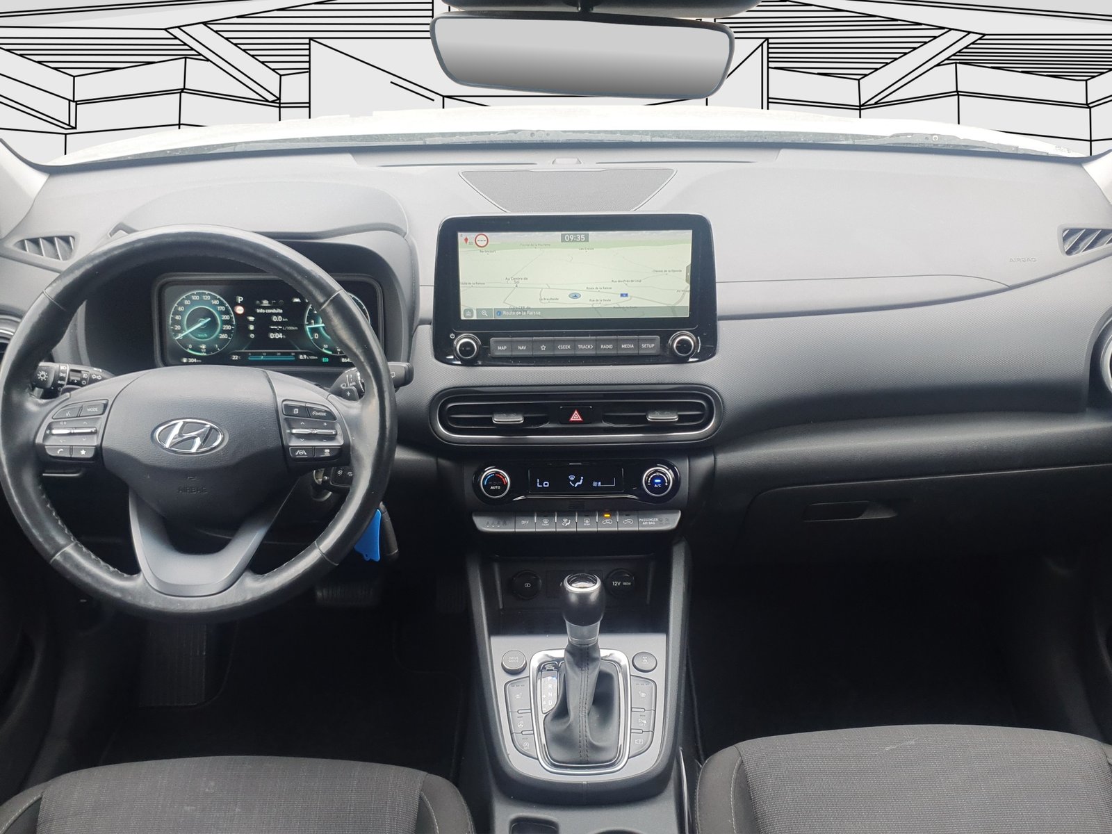 HYUNDAI Kona 1.6 T-GDi Amplia 4WD Auto., Essence, Occasion / Utilisé, Automatique - 7