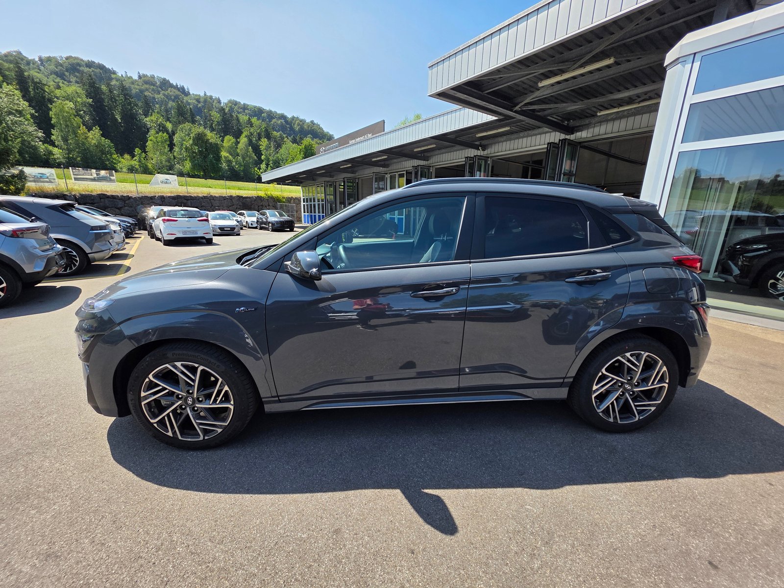 HYUNDAI Kona 1.6 T-GDi N Line 4WD DCT, Essence, Occasion / Utilisé, Automatique - 4