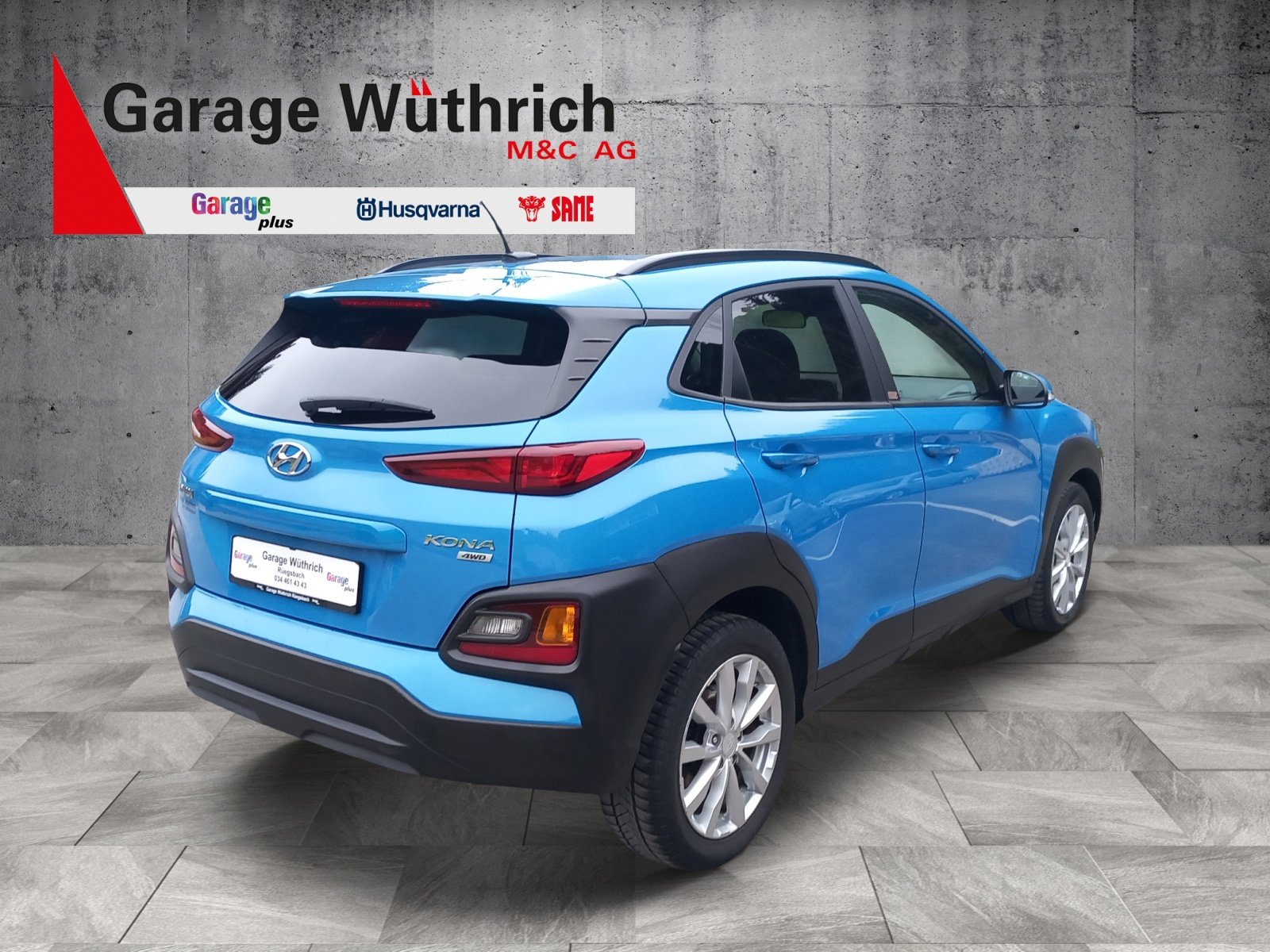 HYUNDAI Kona 1.6 CRDi Origo 4WD, Diesel, Occasion / Utilisé, Automatique - 5