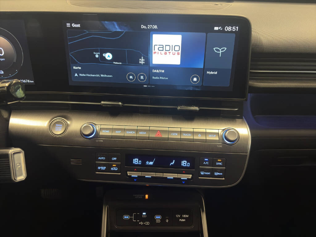 HYUNDAI Kona 1.6 GDi Hybrid Vertex, Hybride Integrale Benzina/Elettrica, Occasioni / Usate, Automatico - 6