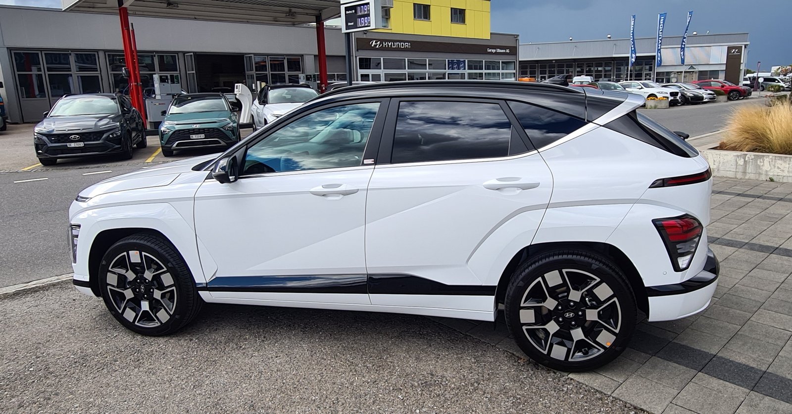 HYUNDAI Kona EV 65.4 kWh Vertex, Elektro, Vorführwagen, Automatik - 7