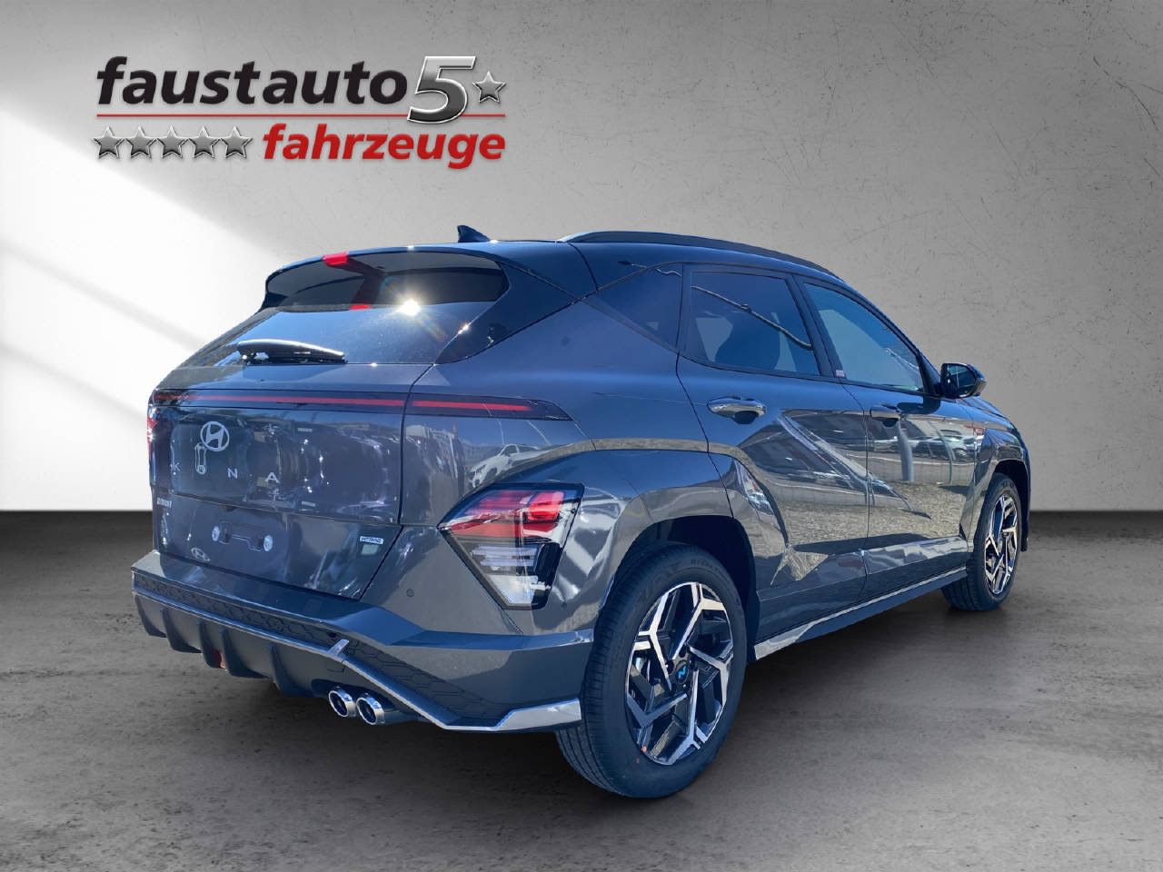 HYUNDAI Kona 1.6 T-GDi N-Line 4WD, Benzin, Vorführwagen, Automatik - 5