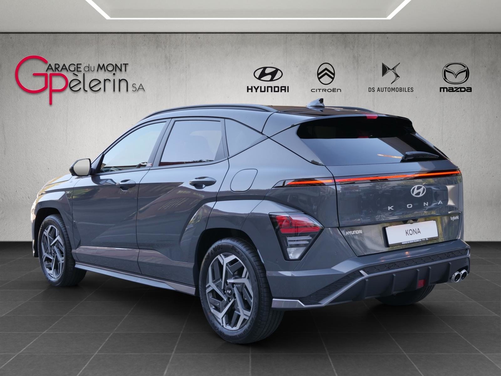 HYUNDAI Kona 1.6 GDi Hybrid N-Line, Voll-Hybrid Benzin/Elektro, Vorführwagen, Automatik - 2