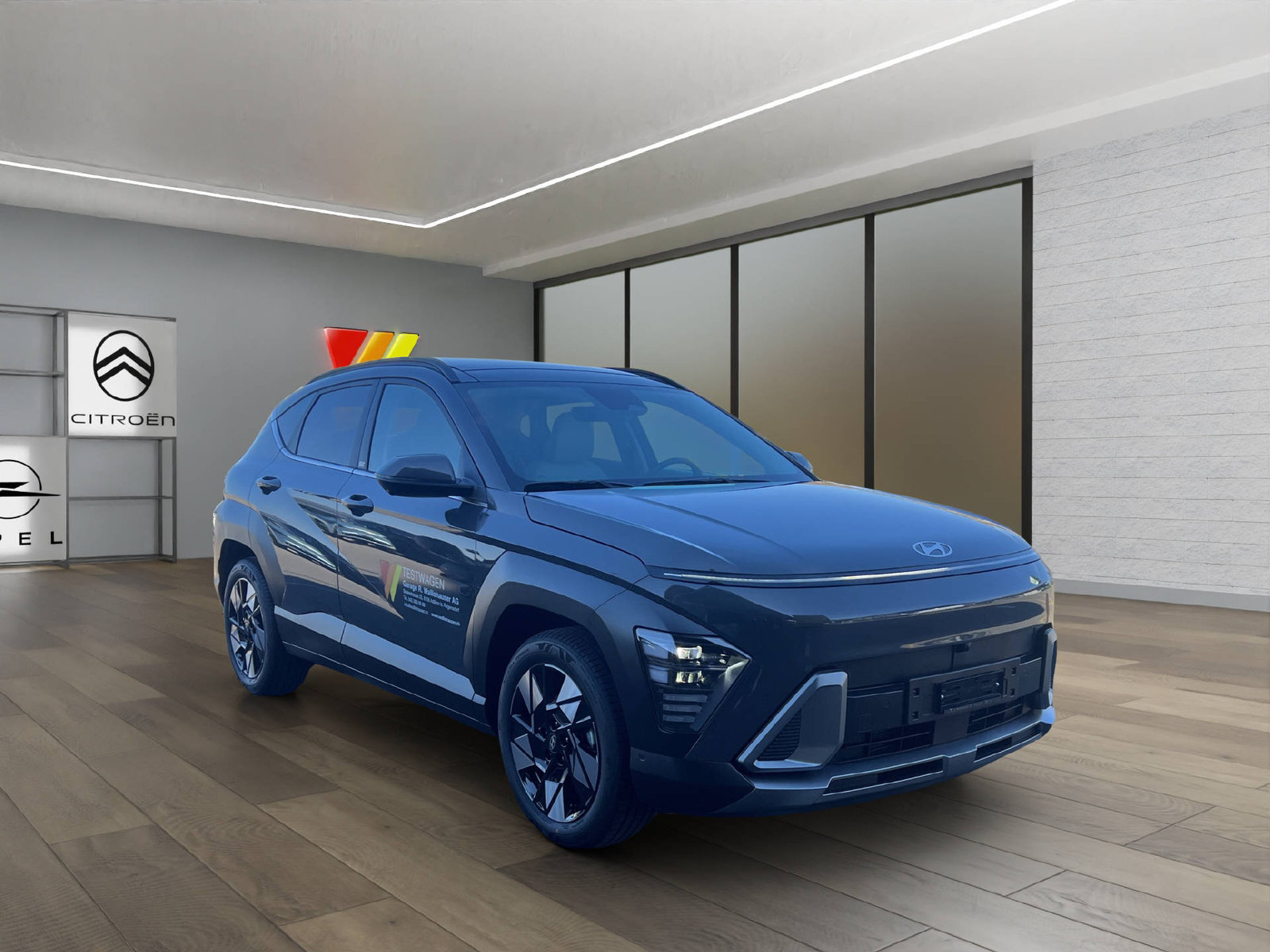 HYUNDAI Kona 1.6 GDi Hybrid Vertex, Voll-Hybrid Benzin/Elektro, Vorführwagen, Automatik - 4