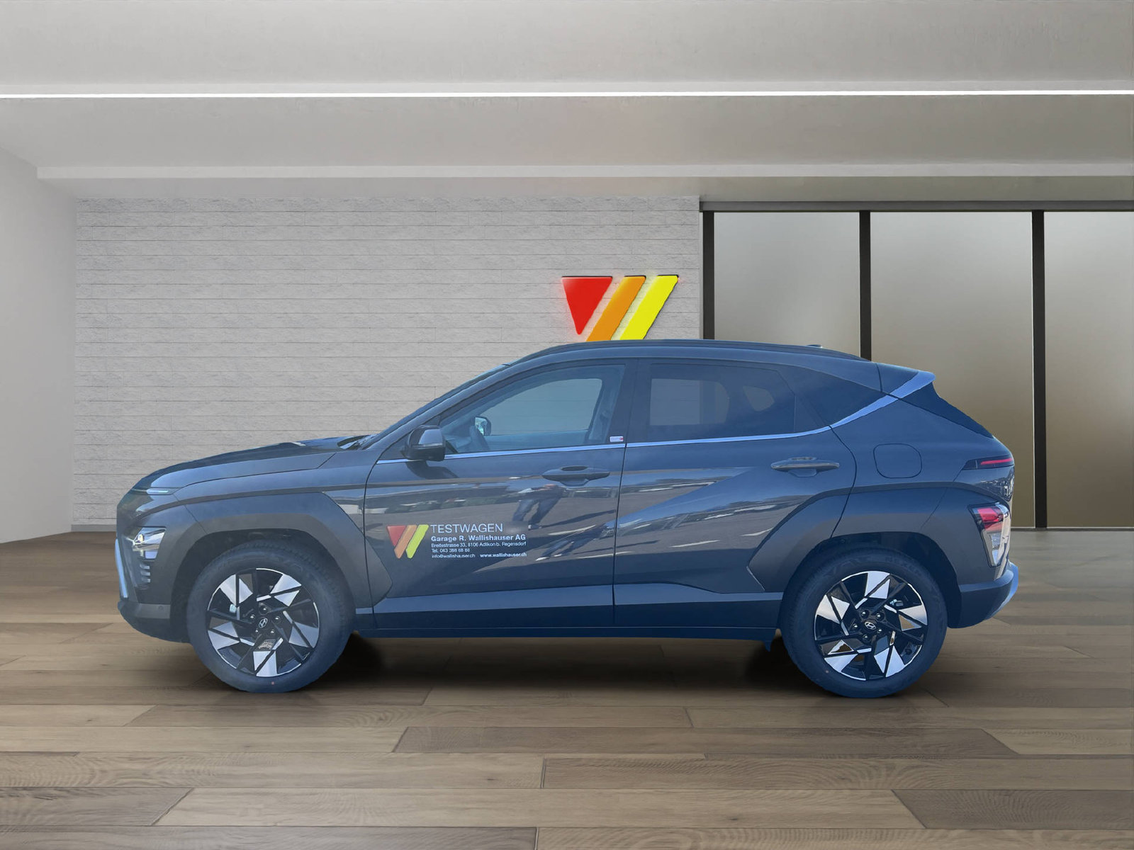 HYUNDAI Kona 1.6 GDi Hybrid Vertex, Voll-Hybrid Benzin/Elektro, Vorführwagen, Automatik - 5