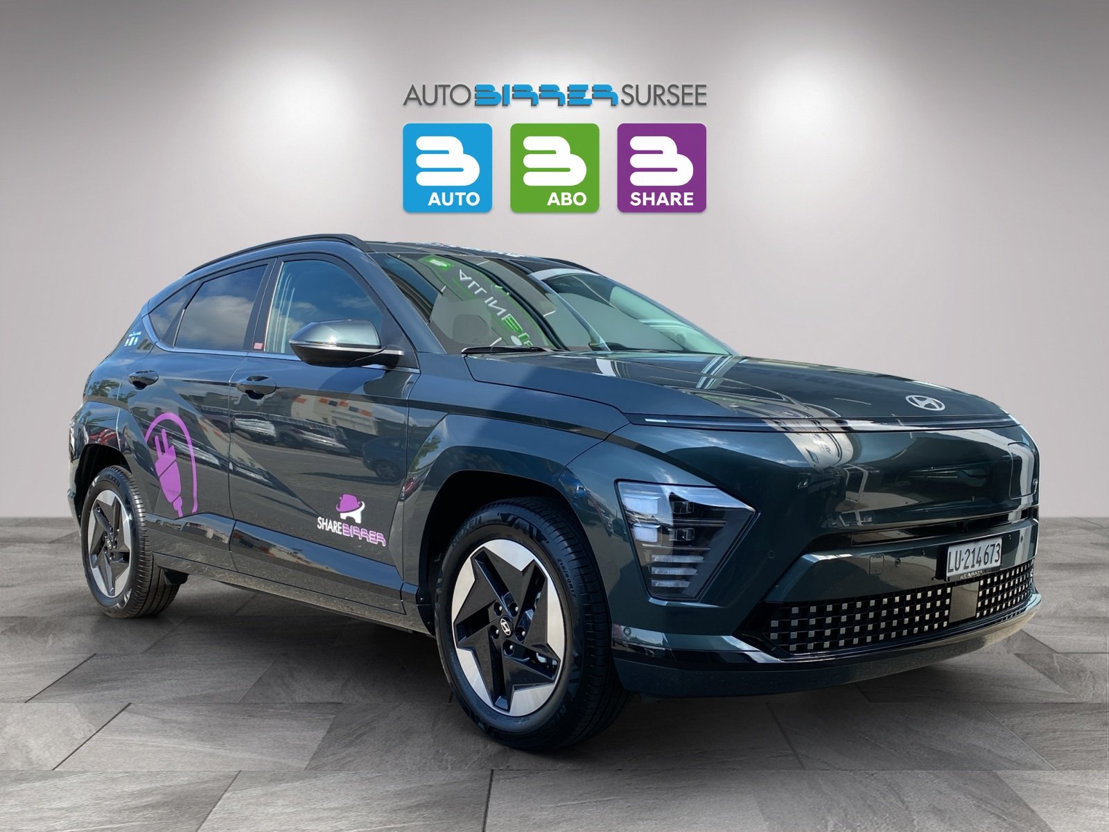 HYUNDAI Kona Electric Amplia, Elektro, Vorführwagen, Automatik - 3