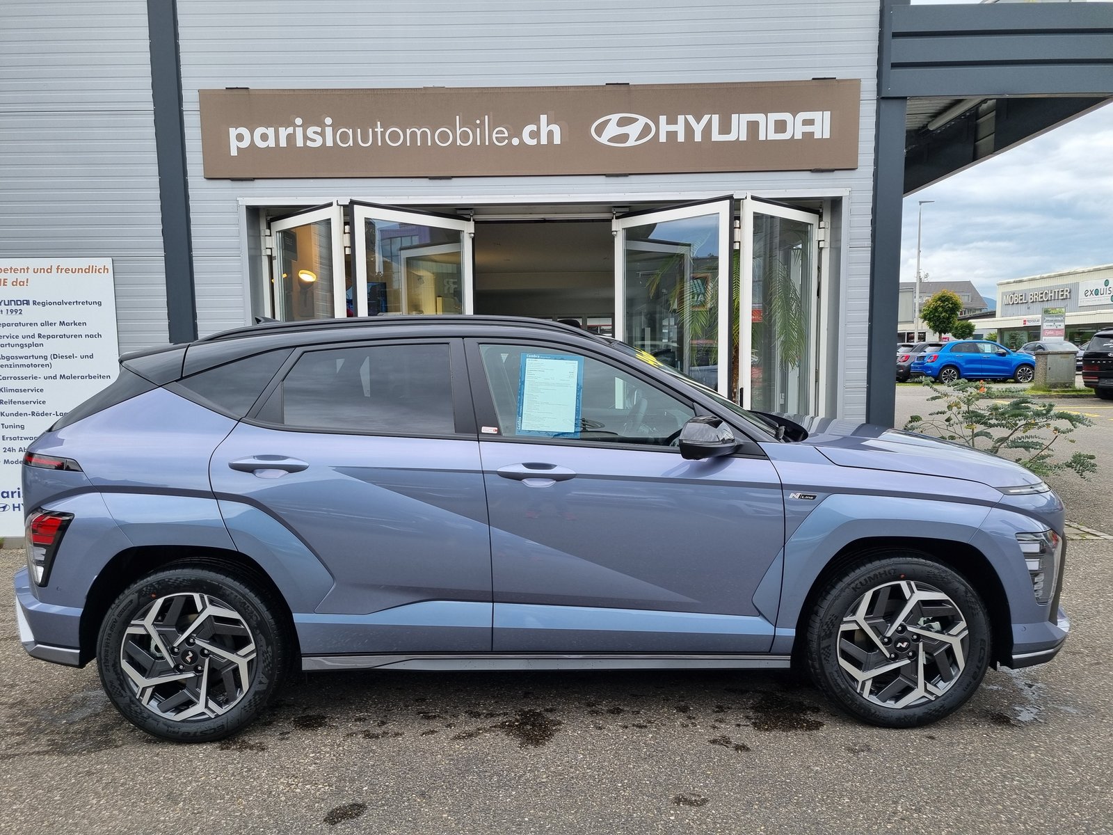 HYUNDAI Kona 1.6 GDi HEV N Line DCT, Full-Hybrid Petrol/Electric, Ex-demonstrator, Automatic - 4