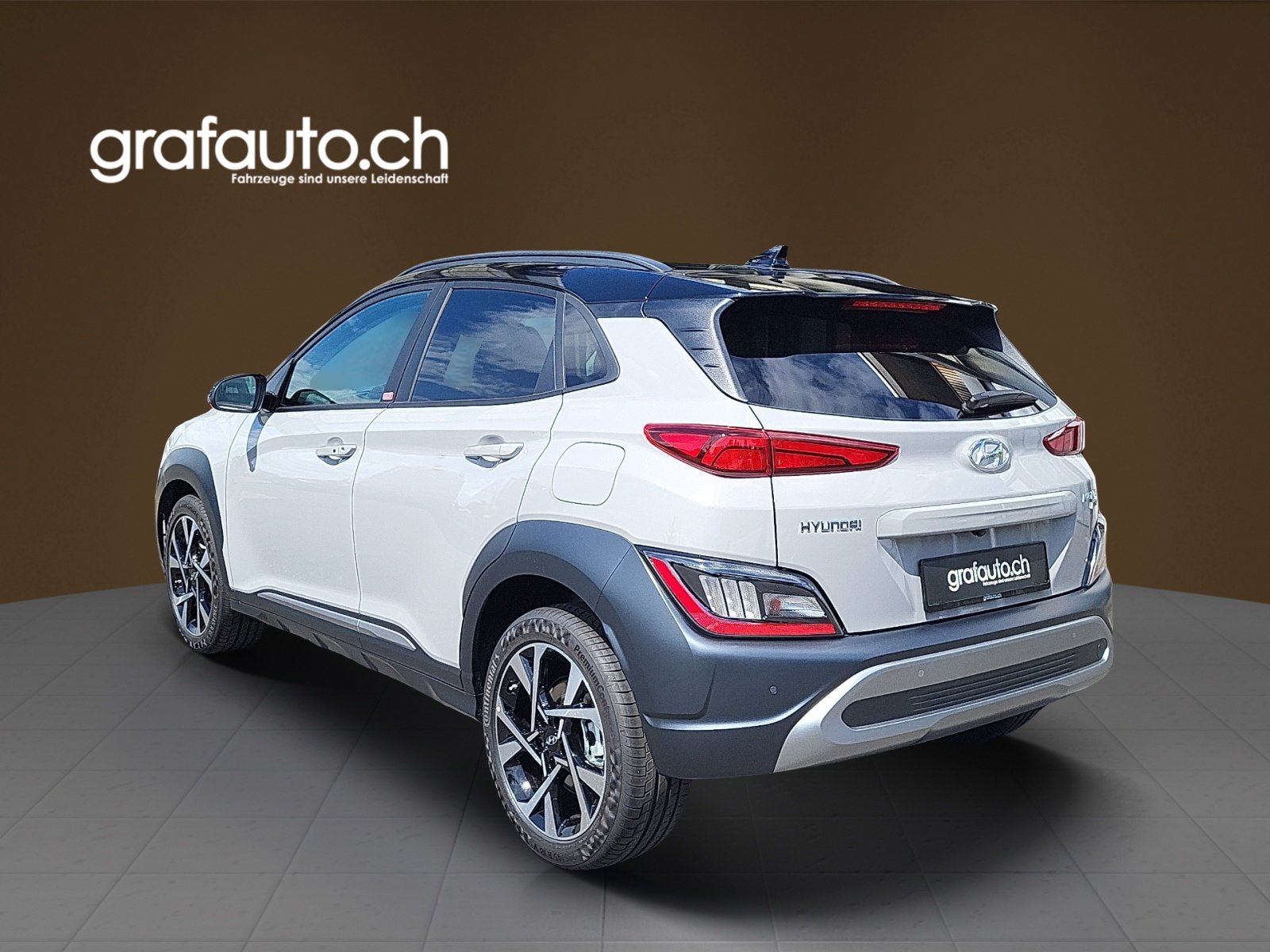 HYUNDAI Kona 1.6 T-GDi Vertex 4WD Two Tone, Benzina, Auto dimostrativa, Automatico - 3