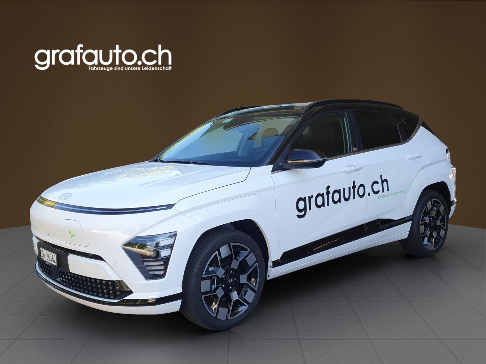 HYUNDAI Kona 65,4 kWh Electric Vertex 19 Zoll / Two Tone, Elektro, Vorführwagen, Automatik - 2