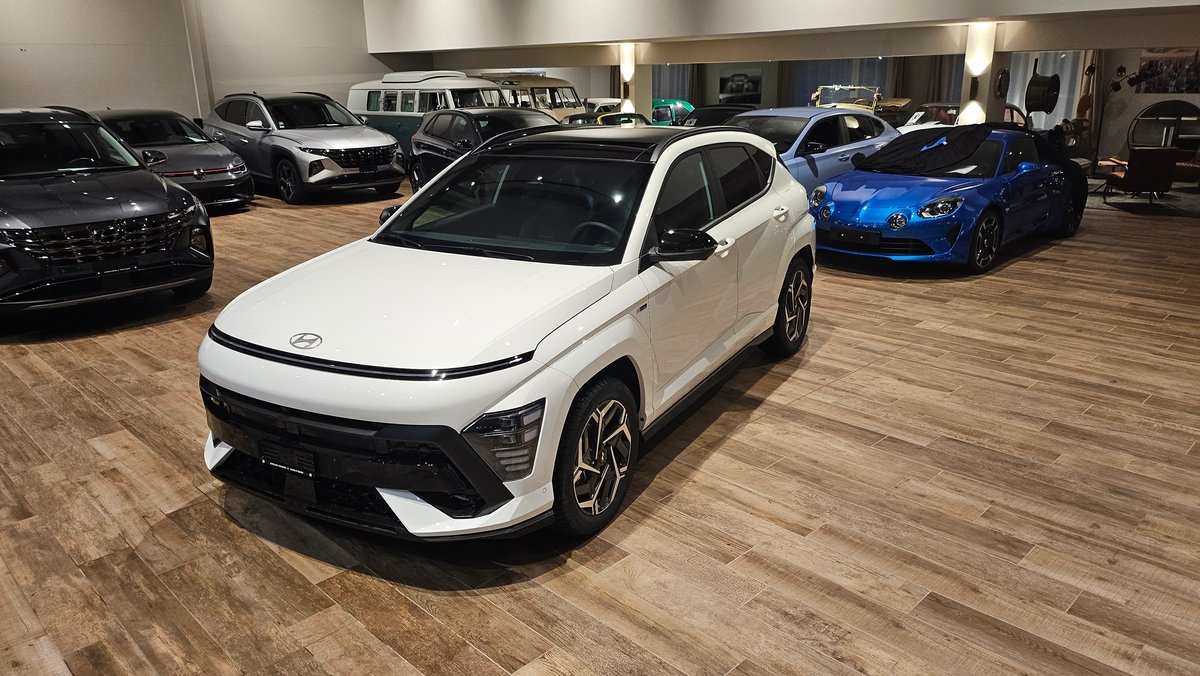 HYUNDAI Kona 1.6 T-GDi N Line 4WD DCT Vollausstattung, Benzin, Occasion / Gebraucht, Automat - 2