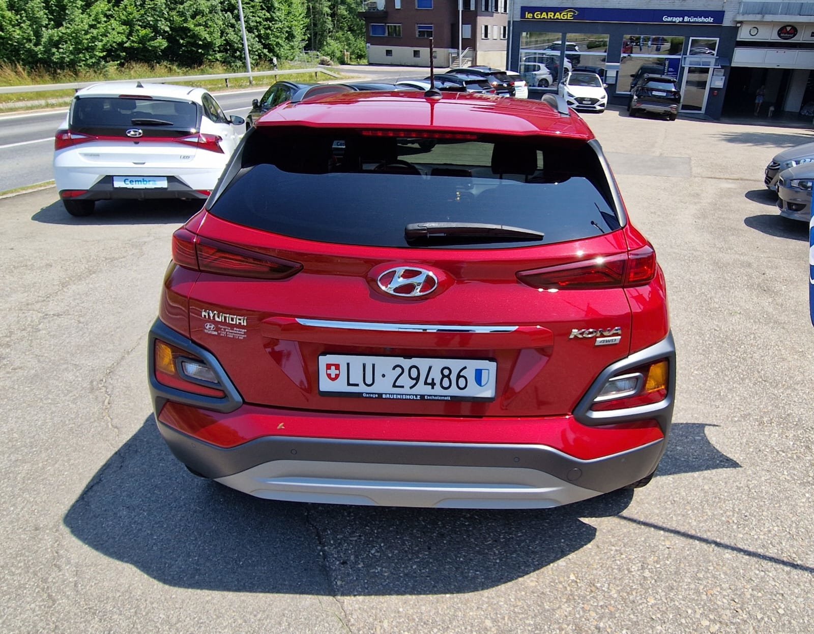 HYUNDAI Kona 1.6 T-GDi Launch 4WD DCT, Benzin, Occasion / Gebraucht, Automat - 7