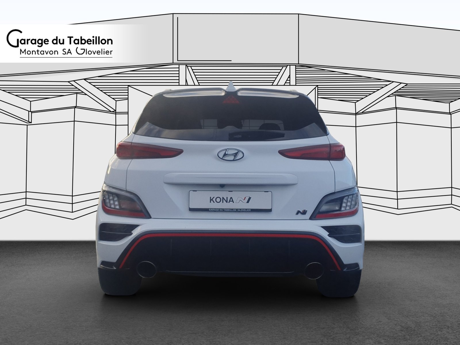 HYUNDAI Kona N 2.0 T-GDi Lux.pack Auto., Benzin, Occasion / Gebraucht, Automat - 5