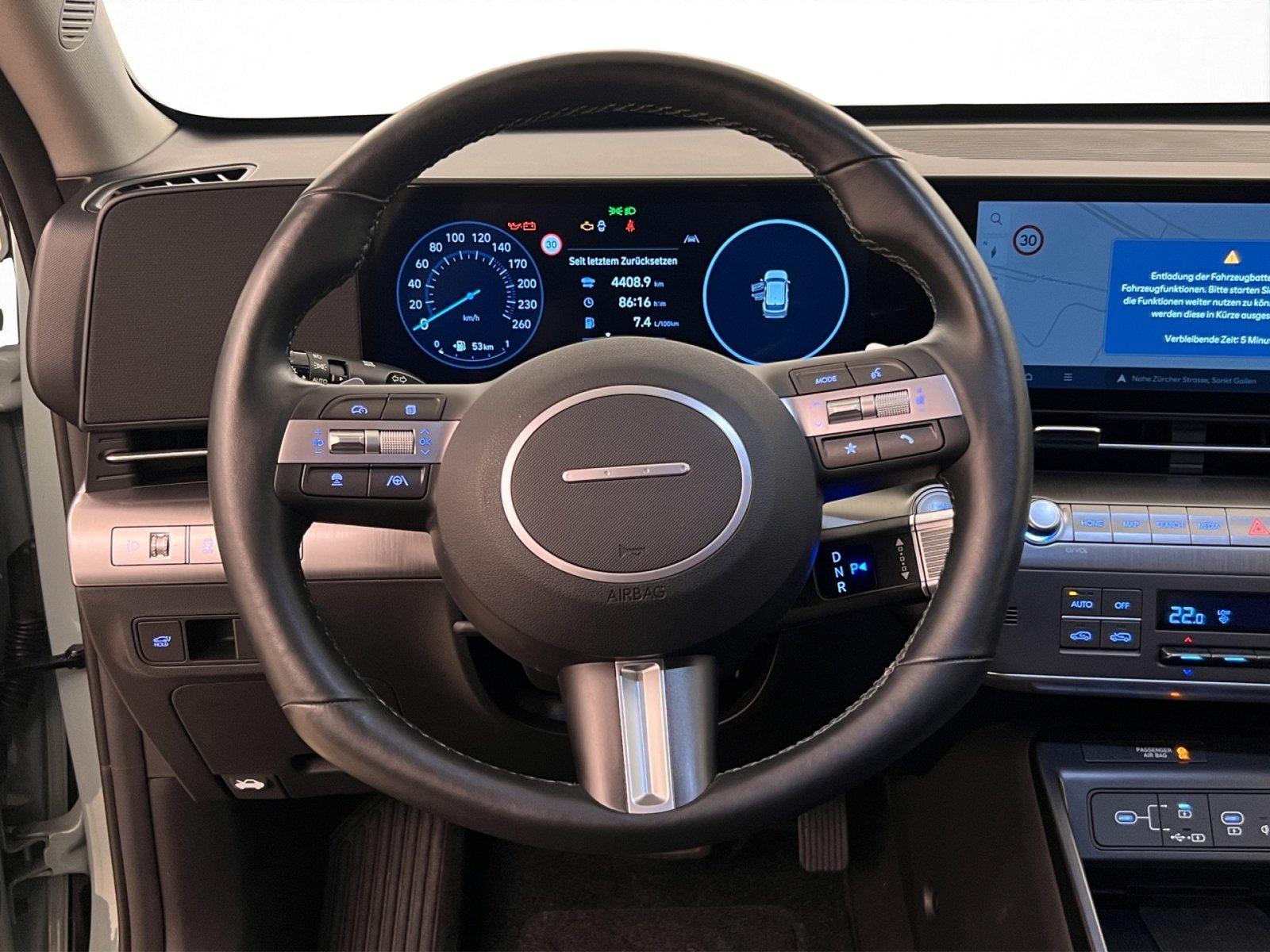 HYUNDAI Kona 1.6 T-GDi Vertex 4WD, Petrol, Second hand / Used, Automatic - 7