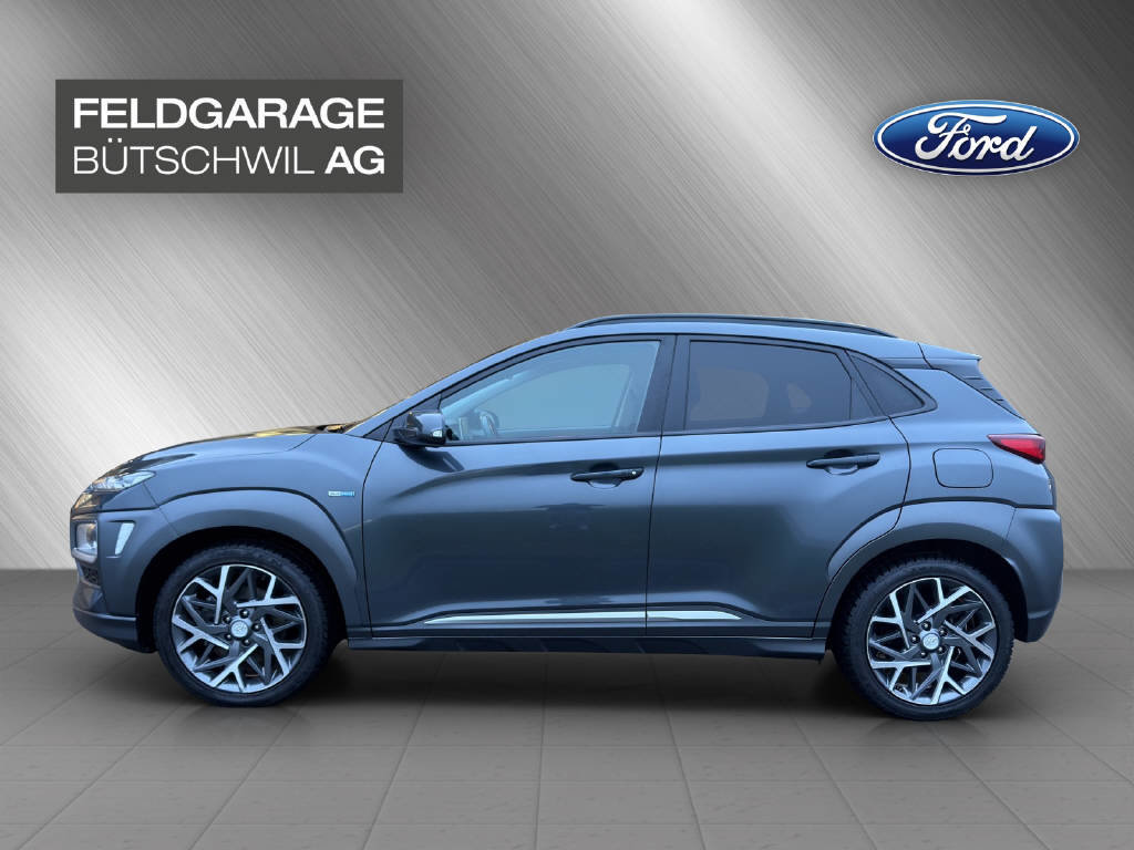 HYUNDAI Kona 1.6 GDi Hybrid Vertex, Voll-Hybrid Benzin/Elektro, Occasion / Gebraucht, Automat - 4