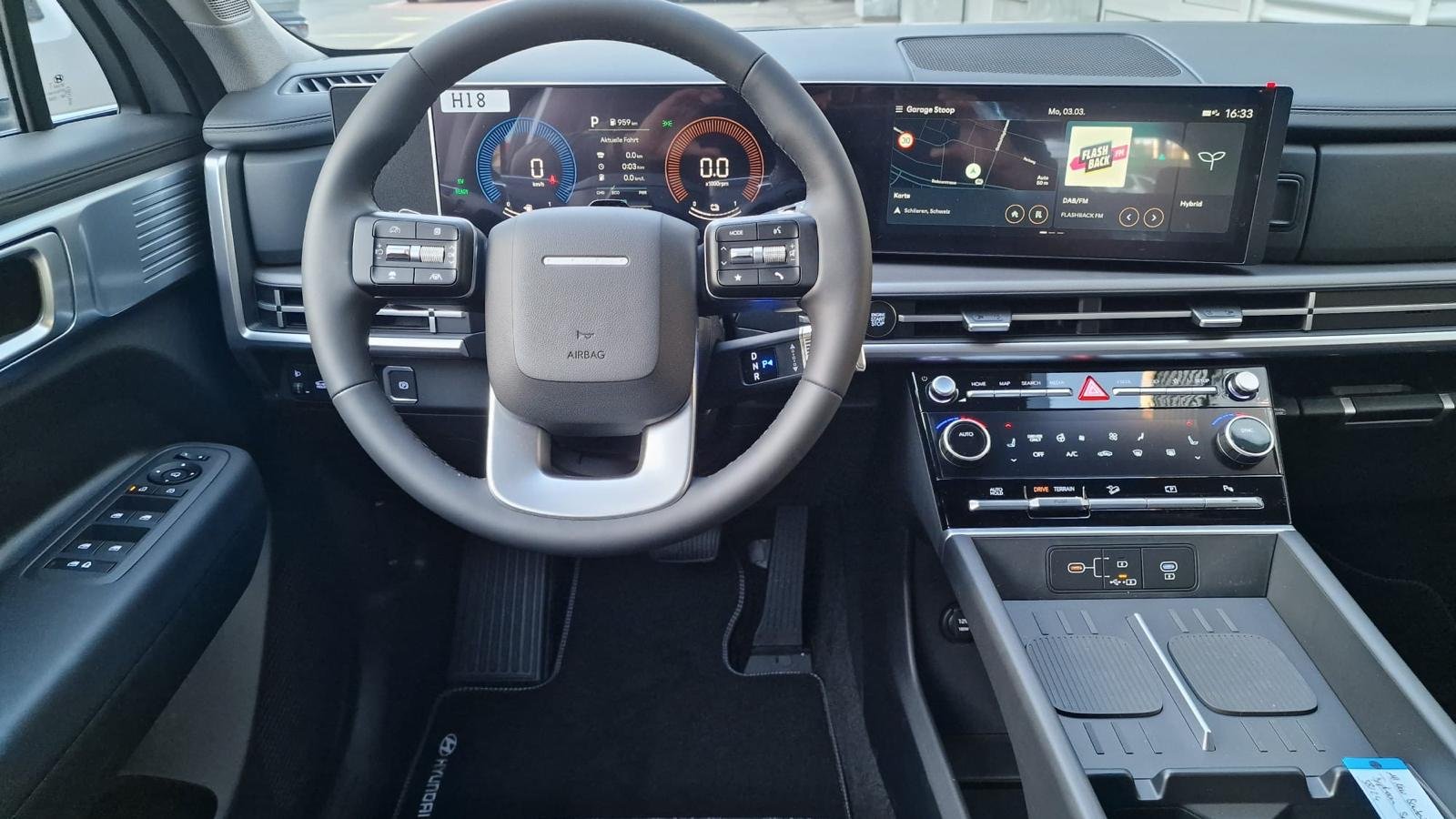 HYUNDAI Santa Fe 1.6 T-GDi HEV Origo 5P, Hybride Integrale Benzina/Elettrica, Auto nuove, Automatico - 7