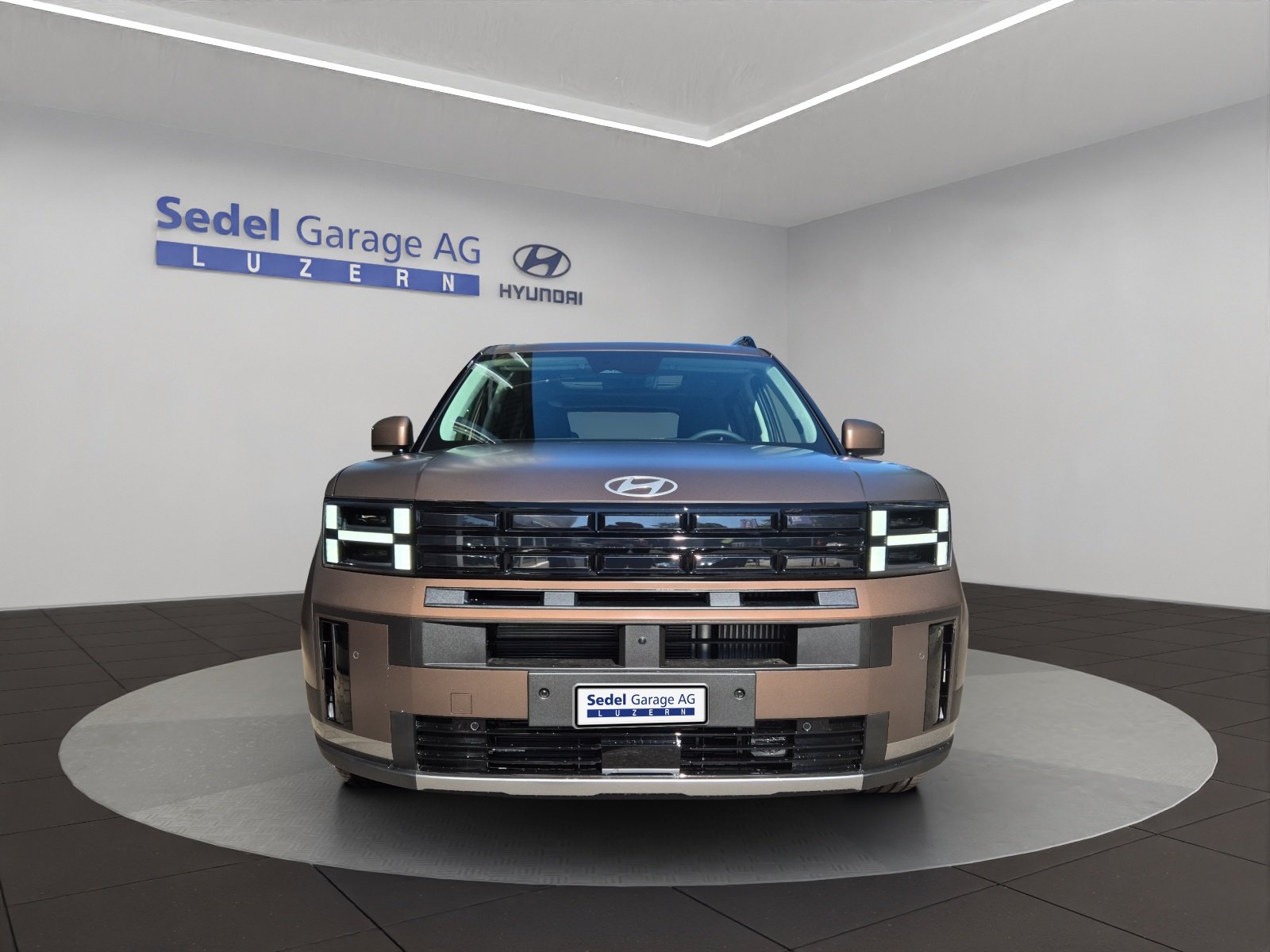 HYUNDAI Santa Fe 1.6 T-GDi HEV Vertex, Hybride Intégral Essence/Électricité, Voiture nouvelle, Automatique - 2