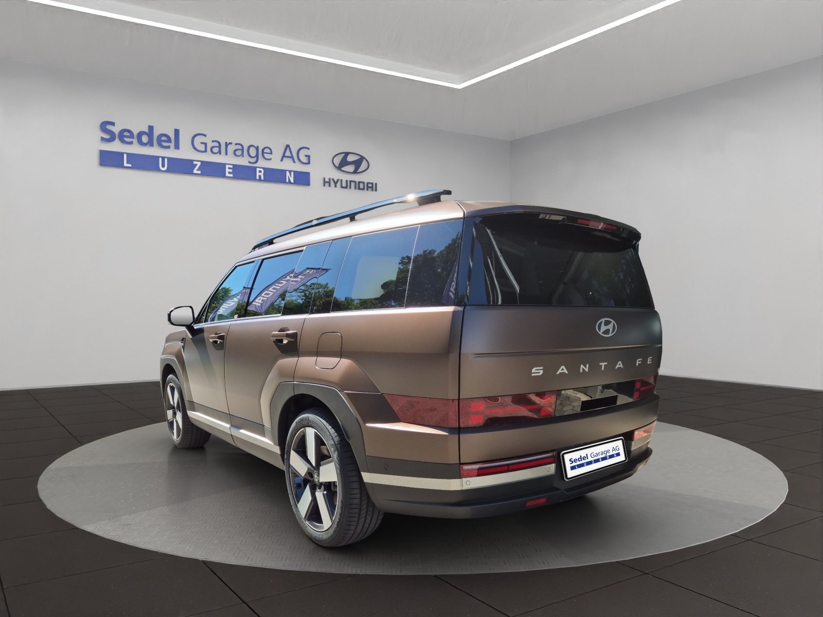 HYUNDAI Santa Fe 1.6 T-GDi HEV Vertex, Hybride Intégral Essence/Électricité, Voiture nouvelle, Automatique - 4