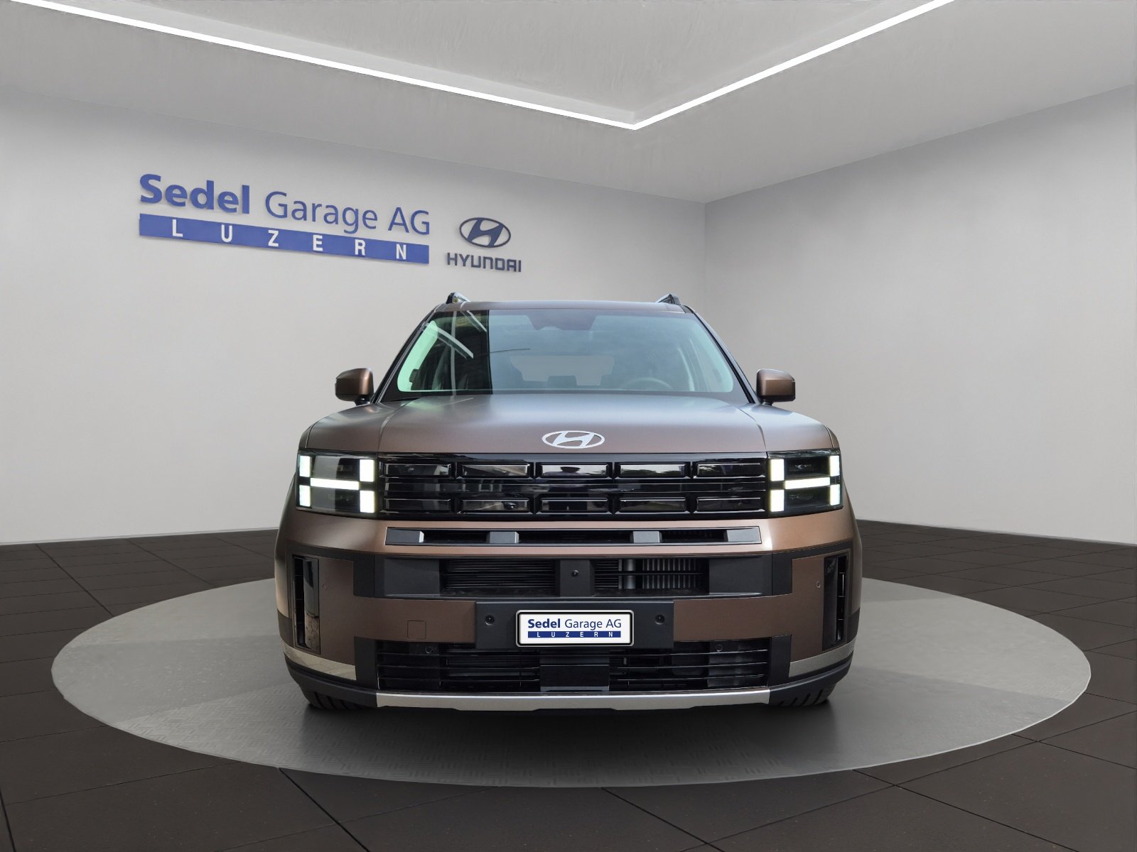 HYUNDAI Santa Fe 1.6 T-GDi HEV Vertex, Voll-Hybrid Benzin/Elektro, Neuwagen, Automatik - 2