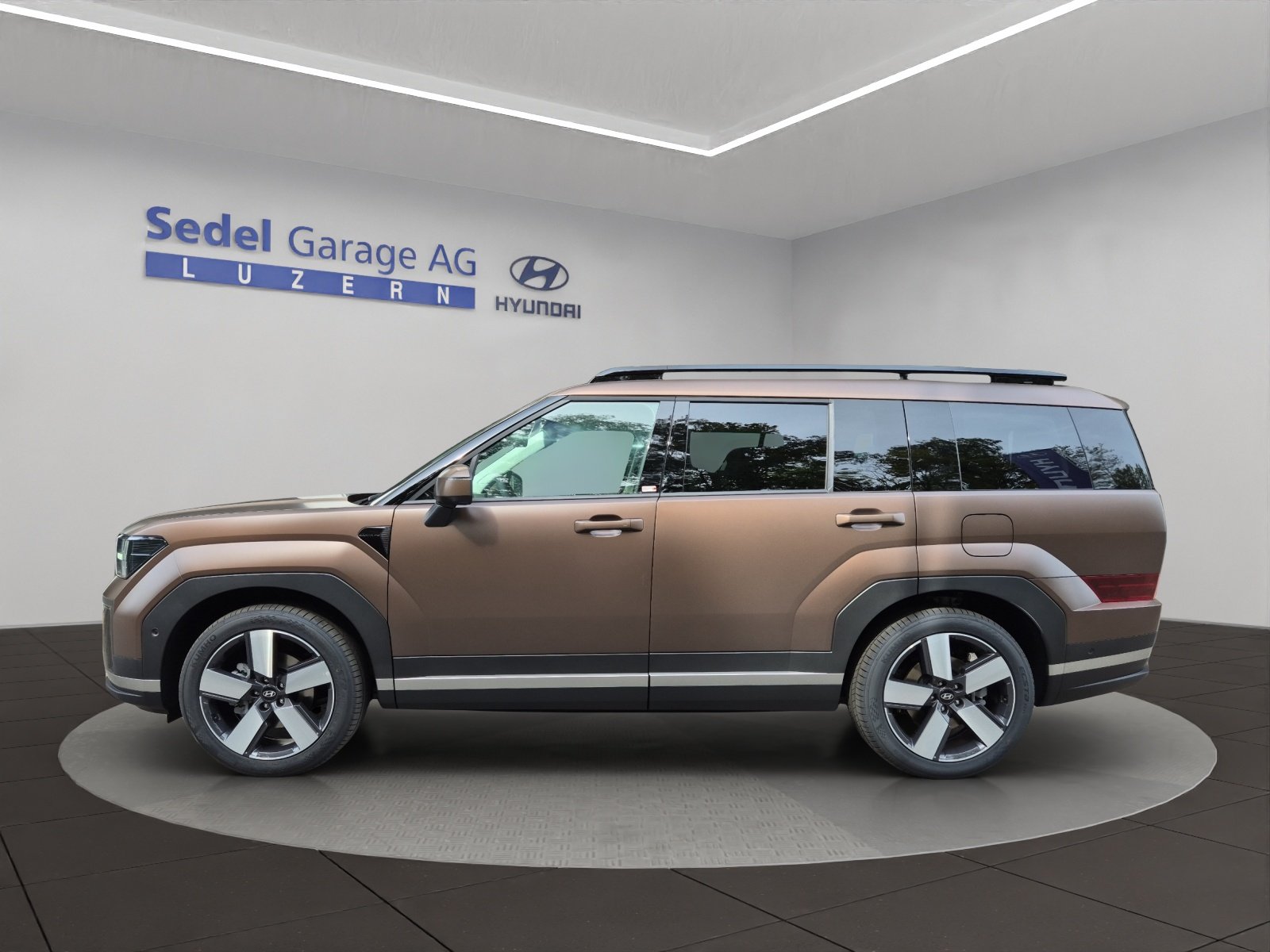 HYUNDAI Santa Fe 1.6 T-GDi HEV Vertex, Voll-Hybrid Benzin/Elektro, Neuwagen, Automatik - 3
