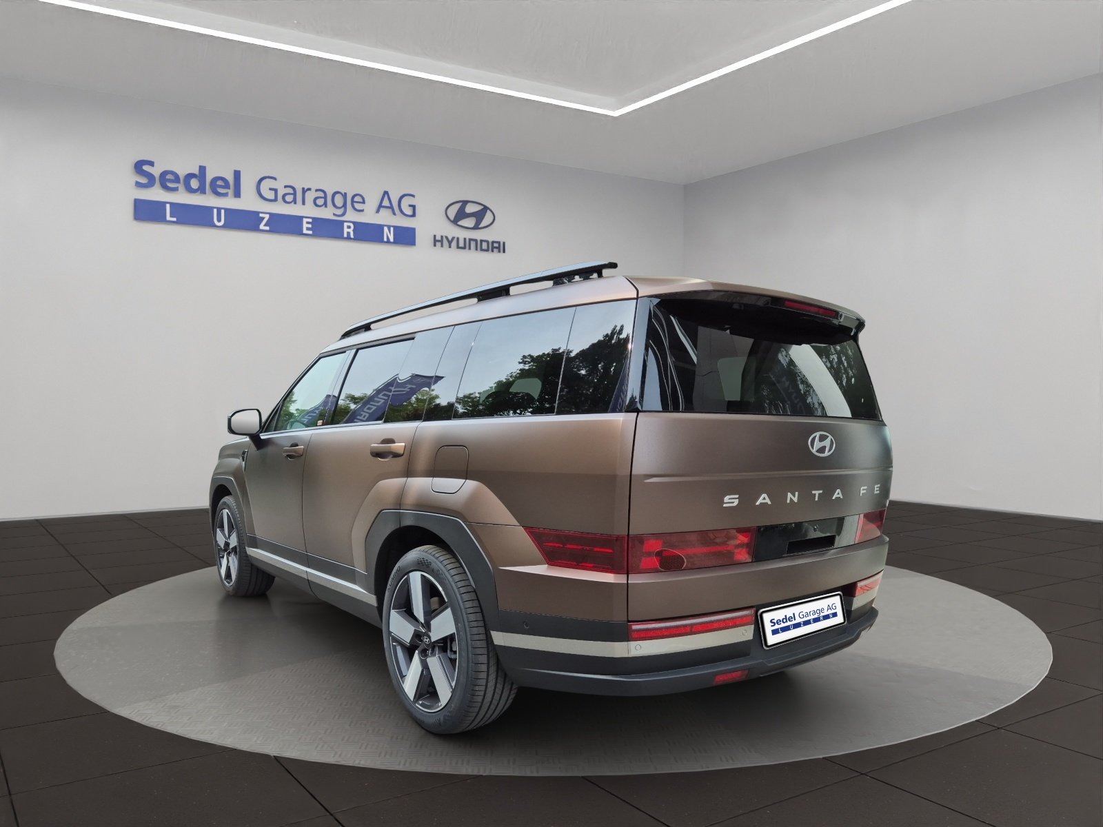 HYUNDAI Santa Fe 1.6 T-GDi HEV Vertex, Voll-Hybrid Benzin/Elektro, Neuwagen, Automatik - 4