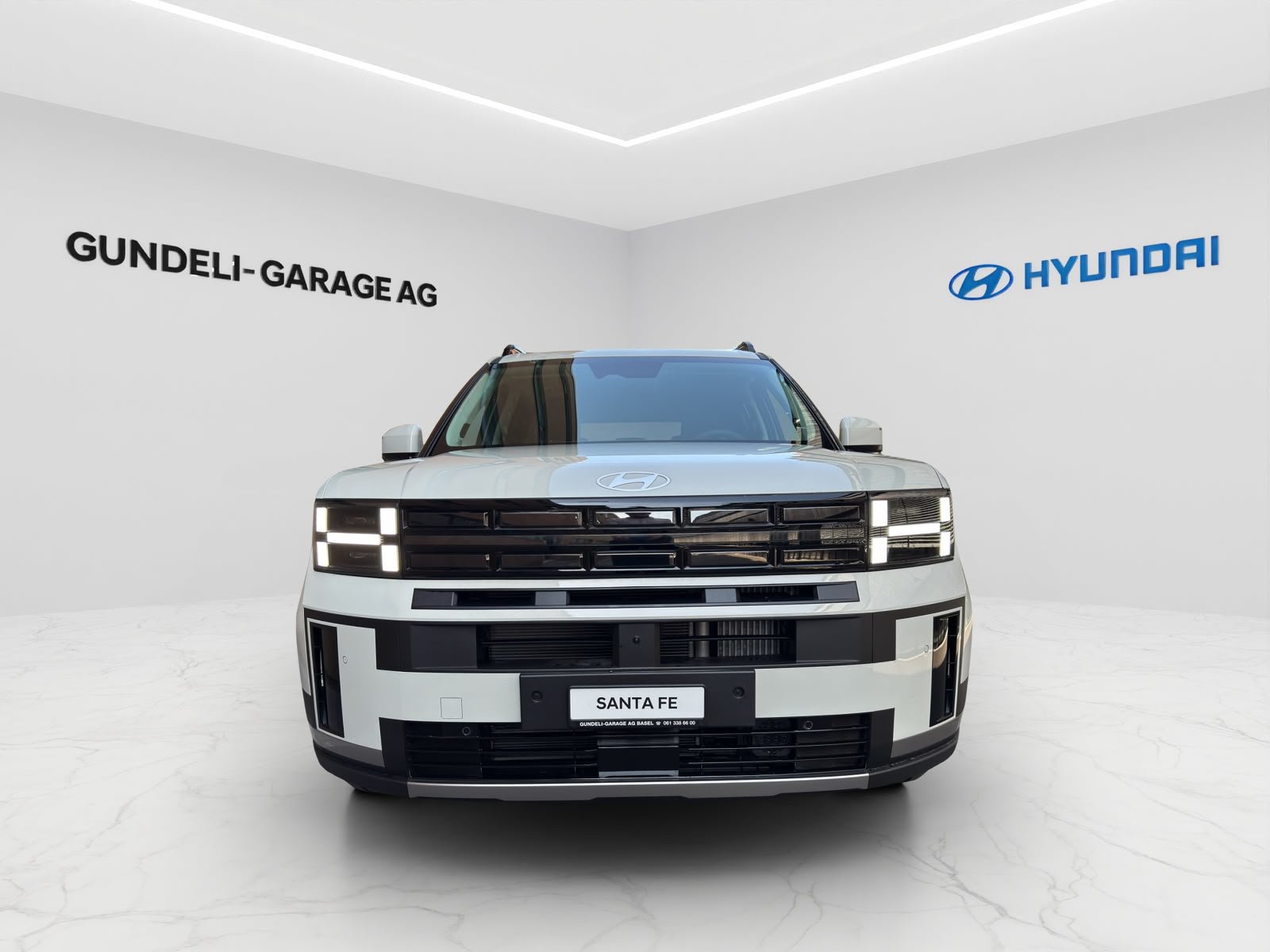 HYUNDAI Santa Fe 1.6 T-GDi HEV Vertex 4WD Automatic, Hybride Integrale Benzina/Elettrica, Auto nuove, Automatico - 2