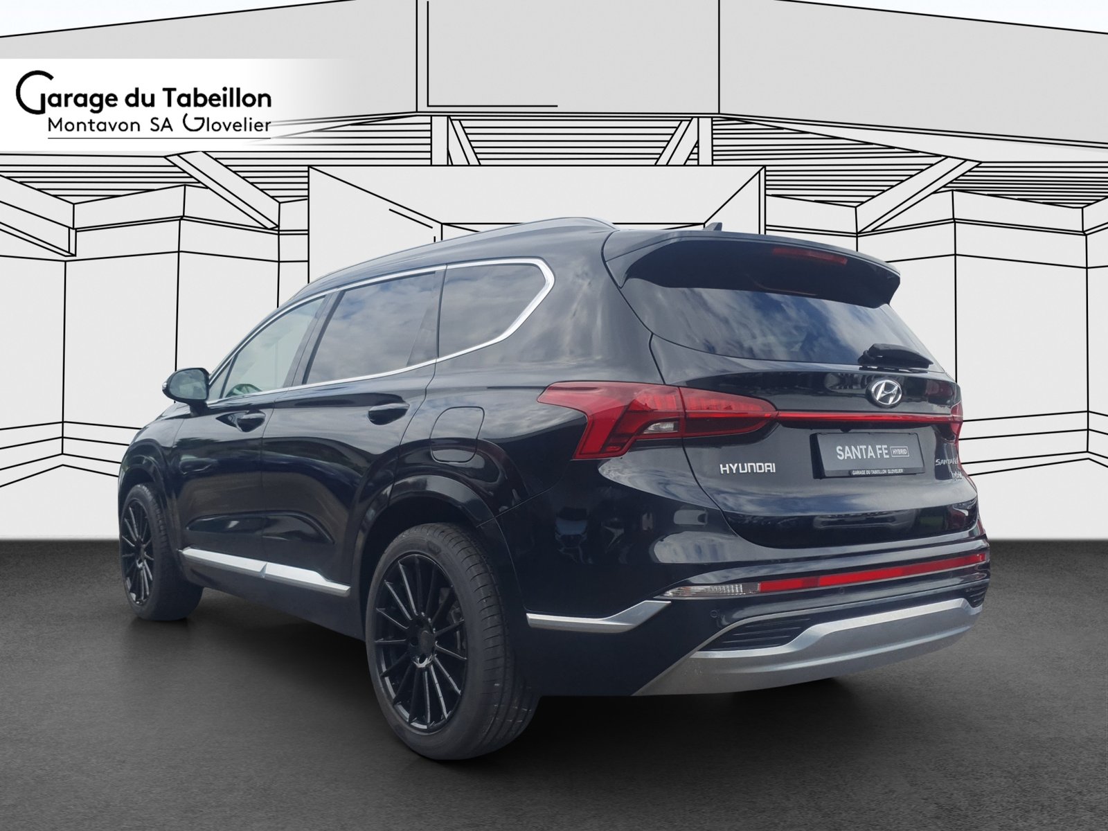 HYUNDAI Santa Fe 1.6 HEV Amplia Auto. 7 places, Hybride Integrale Benzina/Elettrica, Occasioni / Usate, Automatico - 3