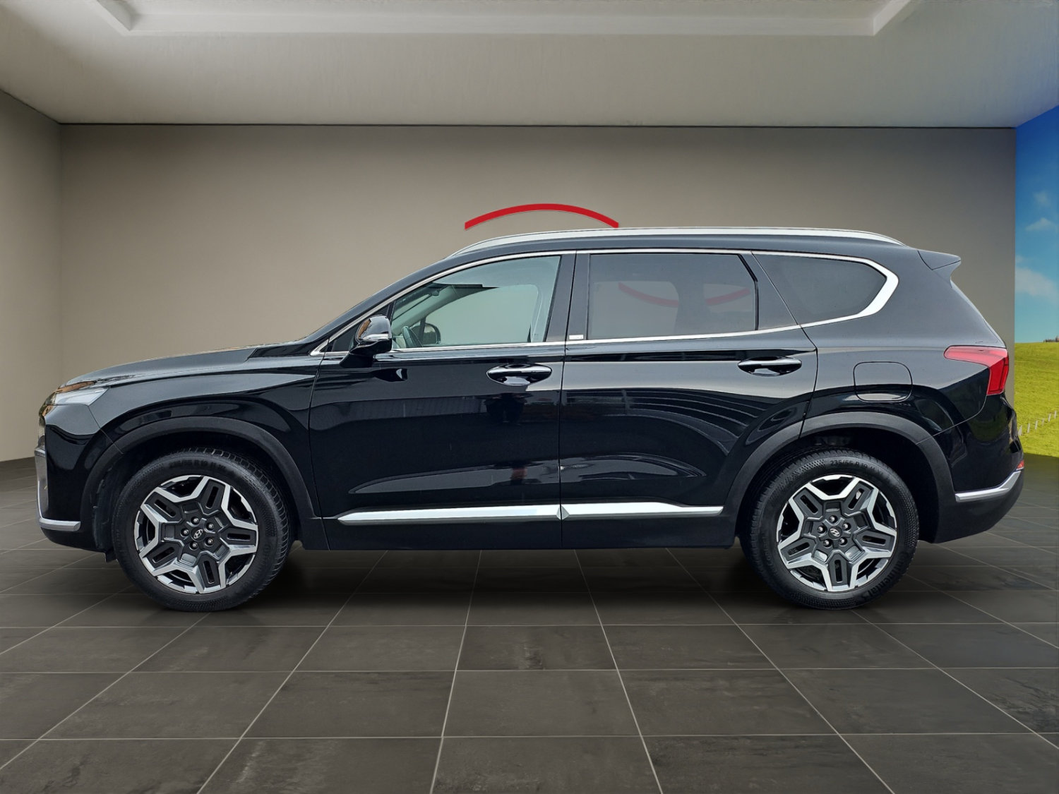 HYUNDAI Santa Fe 1.6 T-GDi HEV Vertex, Hybride Intégral Essence/Électricité, Occasion / Utilisé, Automatique - 2
