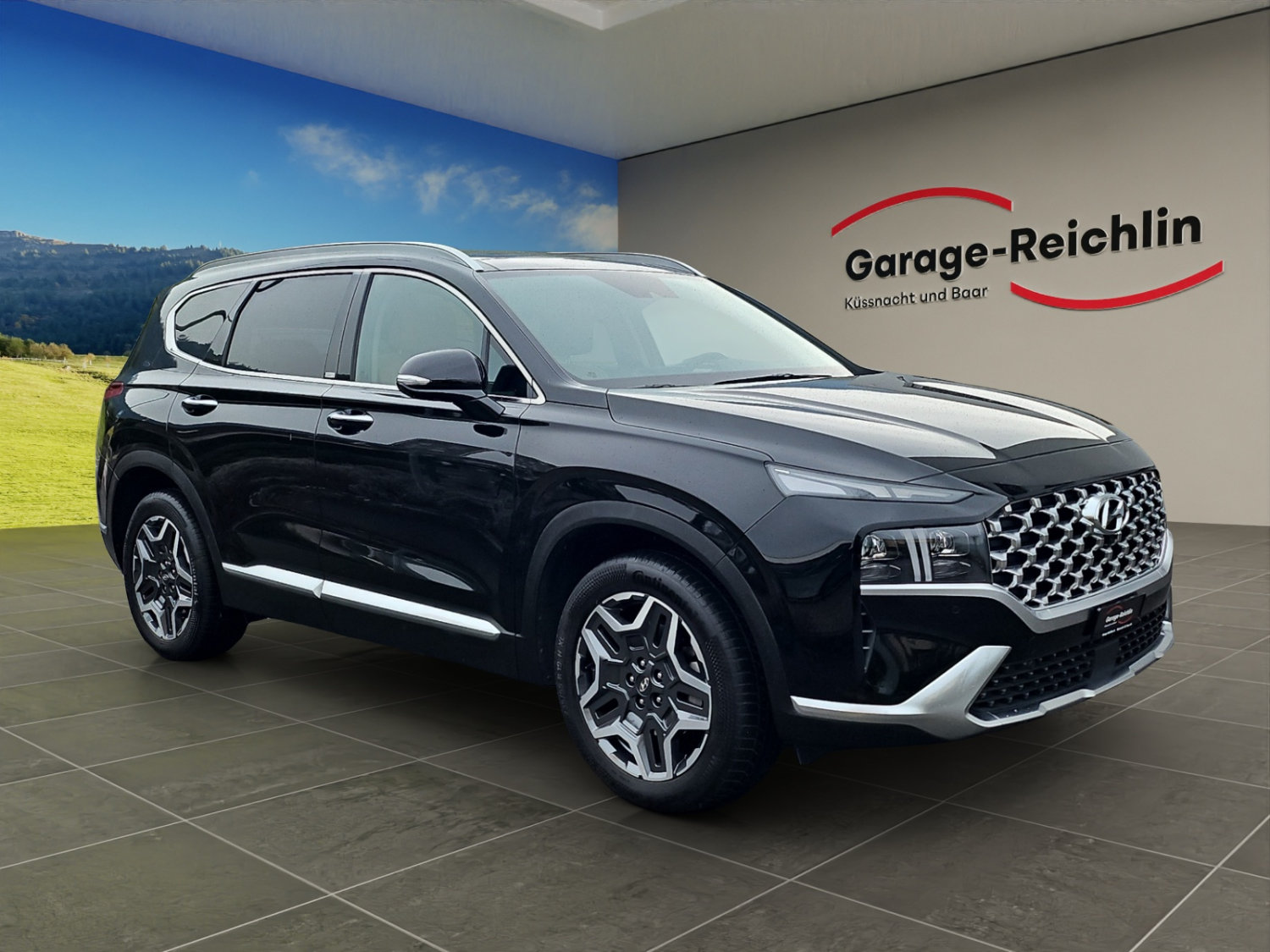 HYUNDAI Santa Fe 1.6 T-GDi HEV Vertex, Hybride Intégral Essence/Électricité, Occasion / Utilisé, Automatique - 7