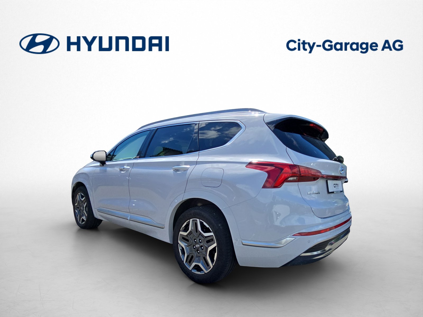 HYUNDAI Santa Fe 1.6 T-GDi Plug-in Hybrid Vertex 4WD, Plug-in-Hybrid Benzin/Elektro, Occasion / Gebraucht, Automatik - 4
