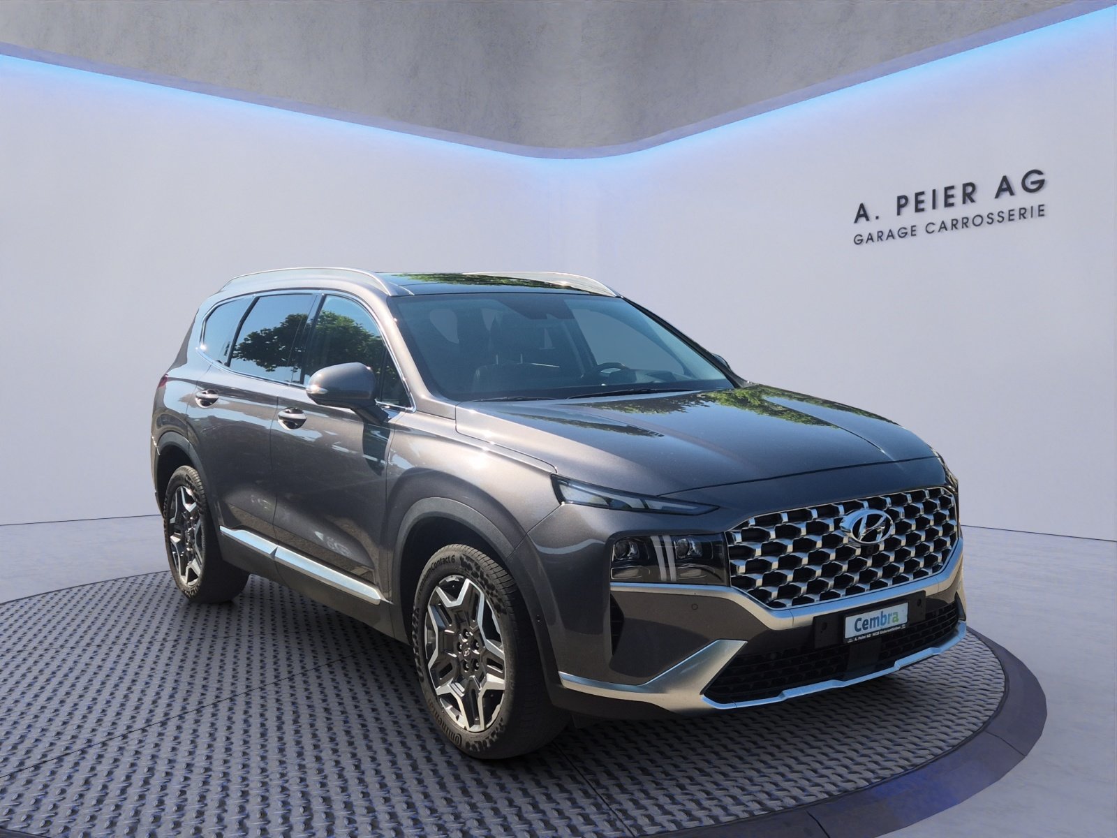 HYUNDAI Santa Fe 1.6 T-GDi HEV Vertex 4WD Automatic, Hybride Intégral Essence/Électricité, Occasion / Utilisé, Automatique - 2