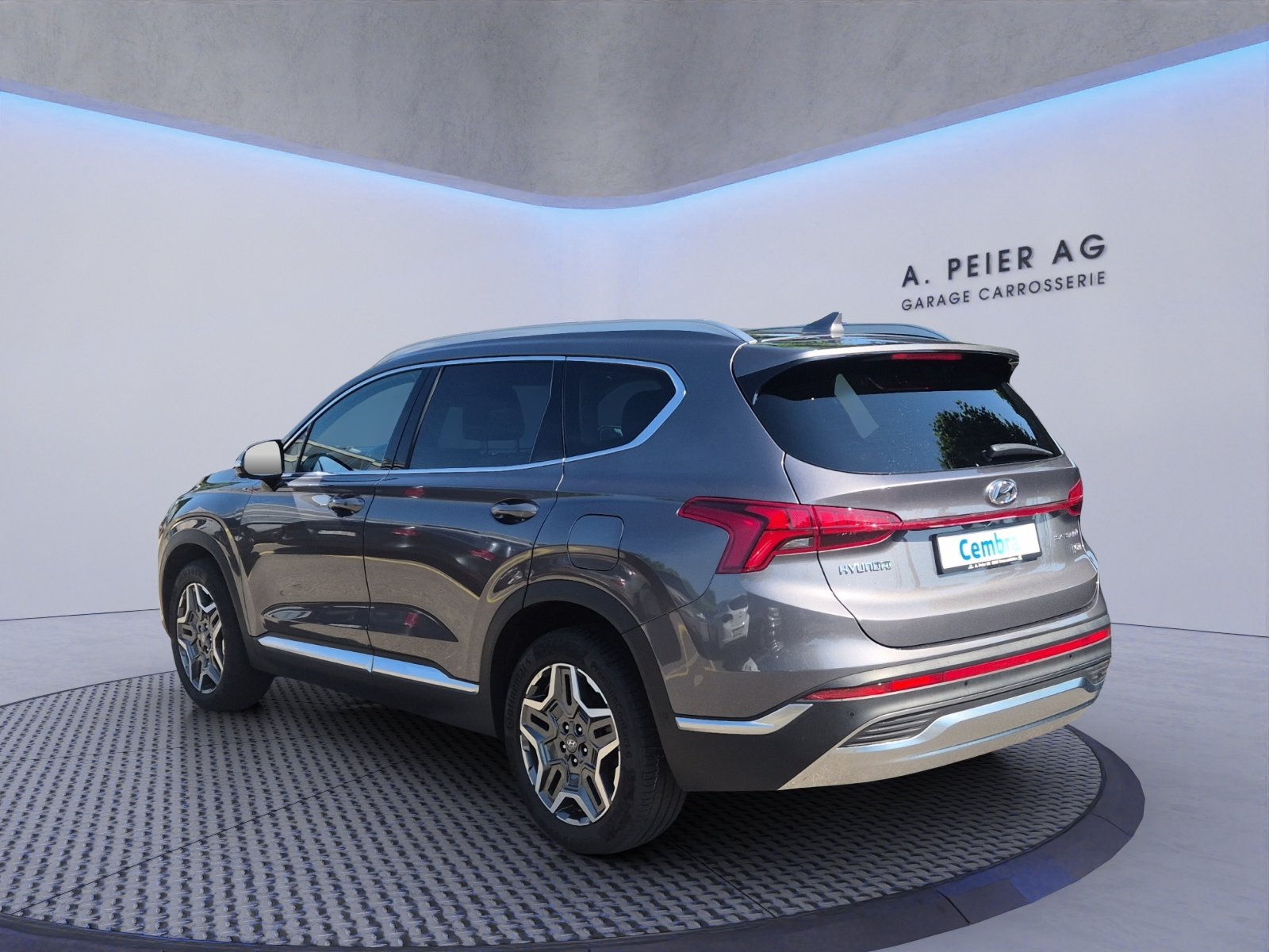 HYUNDAI Santa Fe 1.6 T-GDi HEV Vertex 4WD Automatic, Hybride Intégral Essence/Électricité, Occasion / Utilisé, Automatique - 3