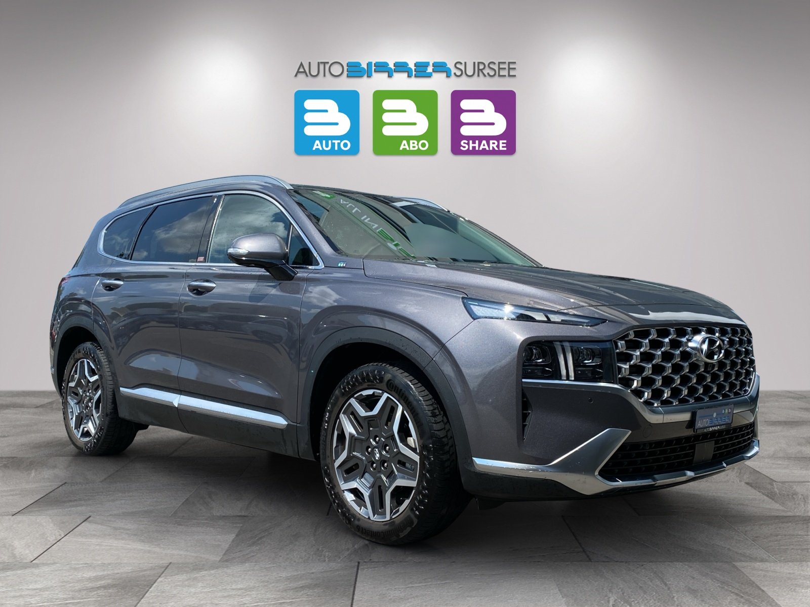 HYUNDAI Santa Fe 1.6 T-GDi HEV Vertex, Voll-Hybrid Benzin/Elektro, Occasion / Gebraucht, Automatik - 3