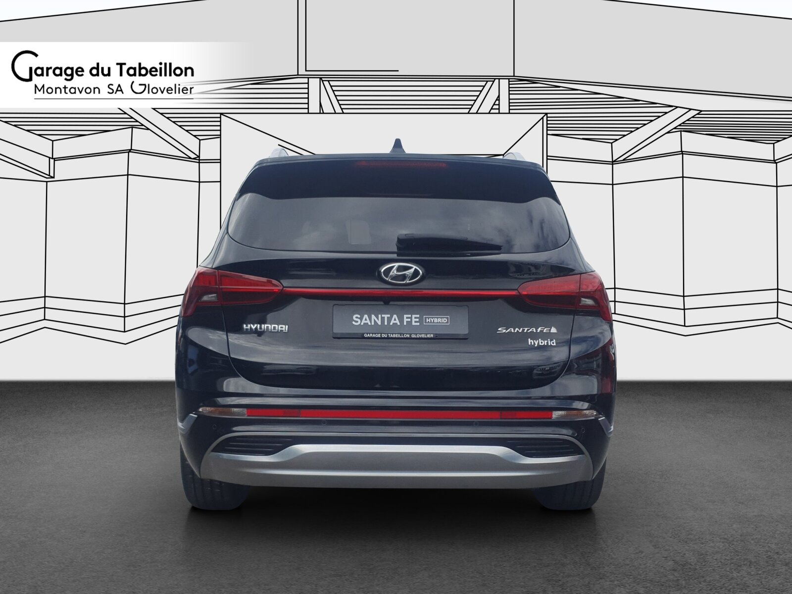 HYUNDAI Santa Fe 1.6 HEV Amplia Auto. 7 places, Hybride Intégral Essence/Électricité, Occasion / Utilisé, Automatique - 5