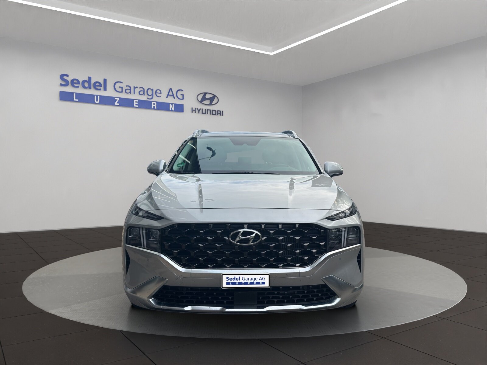 HYUNDAI Santa Fe 1.6 T-GDi PHEV Vertex, Plug-in-Hybrid Benzina/Elettrica, Occasioni / Usate, Automatico - 2