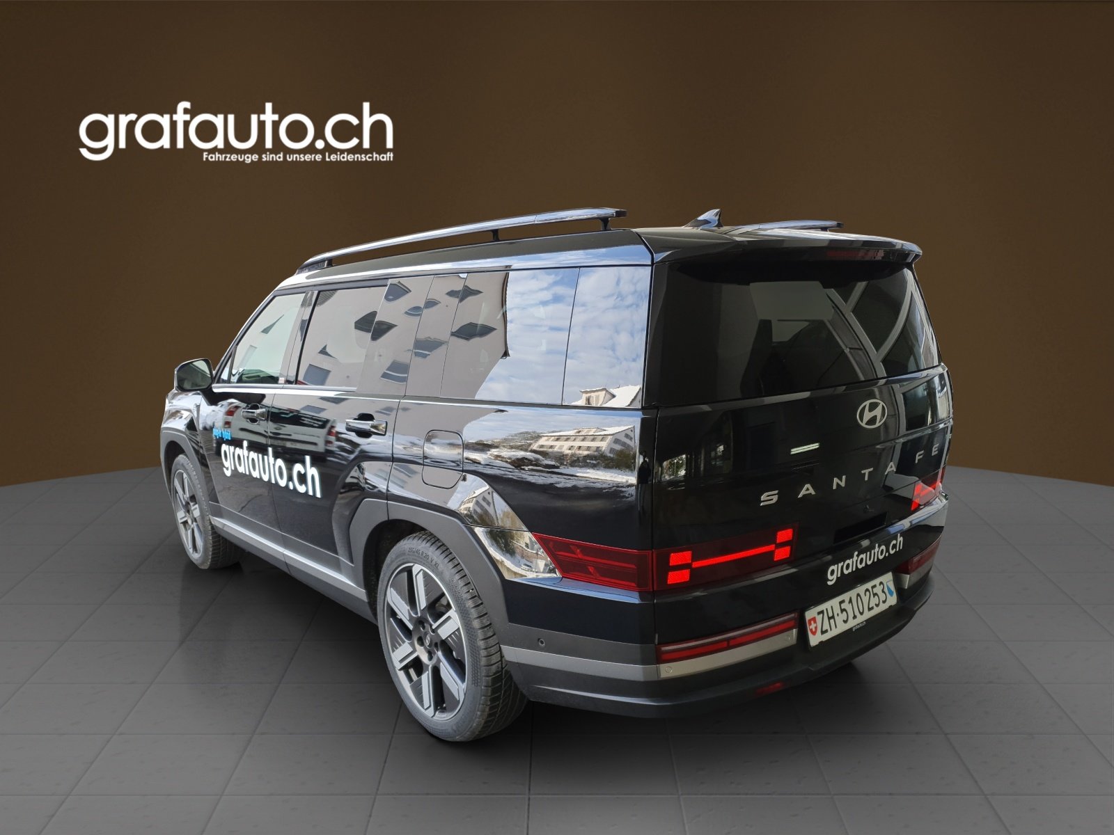 HYUNDAI Santa Fe 1.6 T-GDi PHEV Vertex 7 Plätzer, Plug-in-Hybrid Benzin/Elektro, Vorführwagen, Automatik - 4