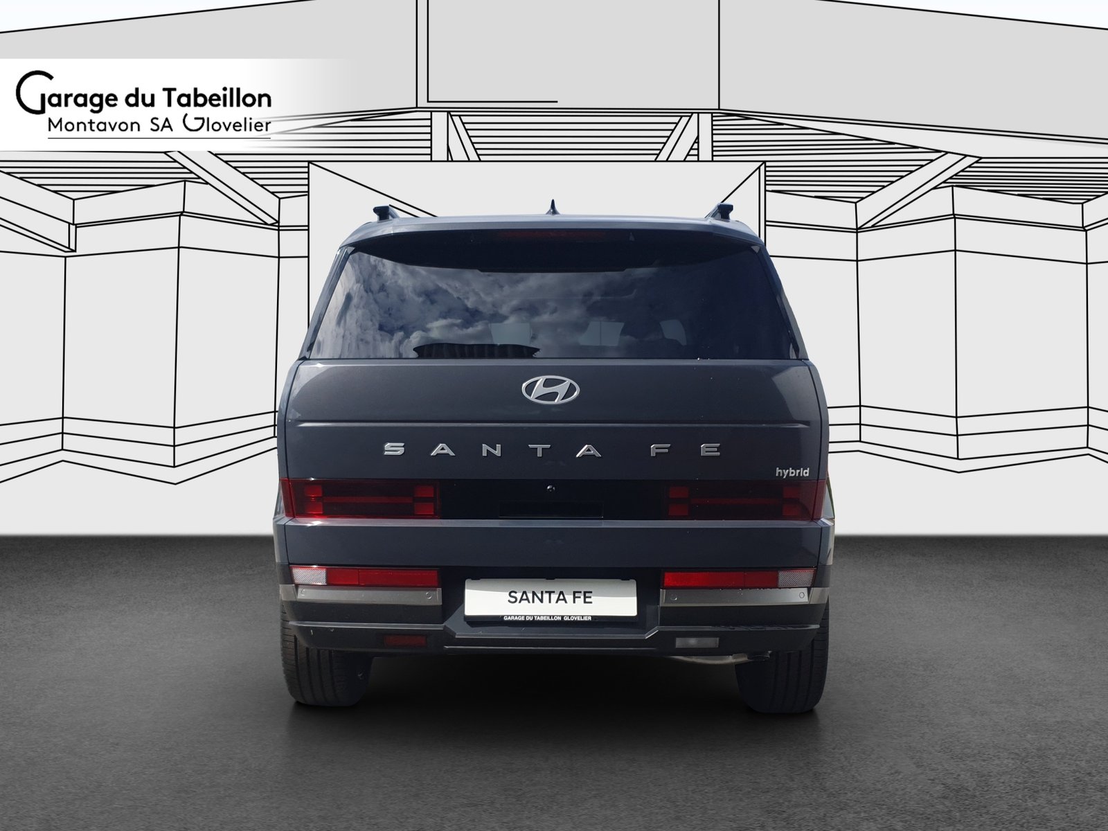 HYUNDAI Santa Fe 1.6 HEV ALL-NEW Amplia Sunroof 7pl., Hybride Intégral Essence/Électricité, Voiture de démonstration, Automatique - 5