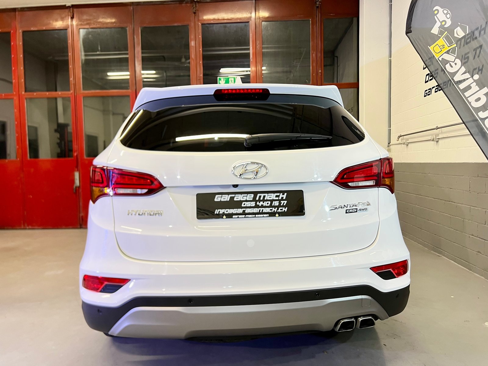 HYUNDAI Santa Fe 2.2 CRDI Vertex 4WD Automatic, Diesel, Occasion / Gebraucht, Automat - 7