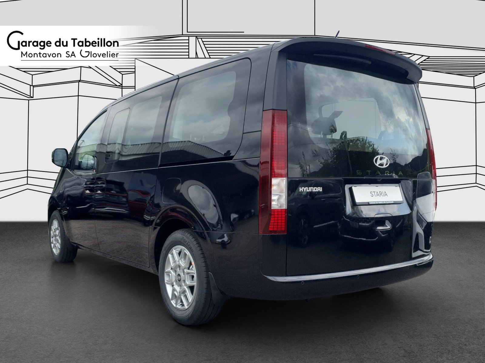 HYUNDAI Staria Wagon 1.6 Hybride Amplia 9 places, Voll-Hybrid Benzin/Elektro, Vorführwagen, Automatik - 3