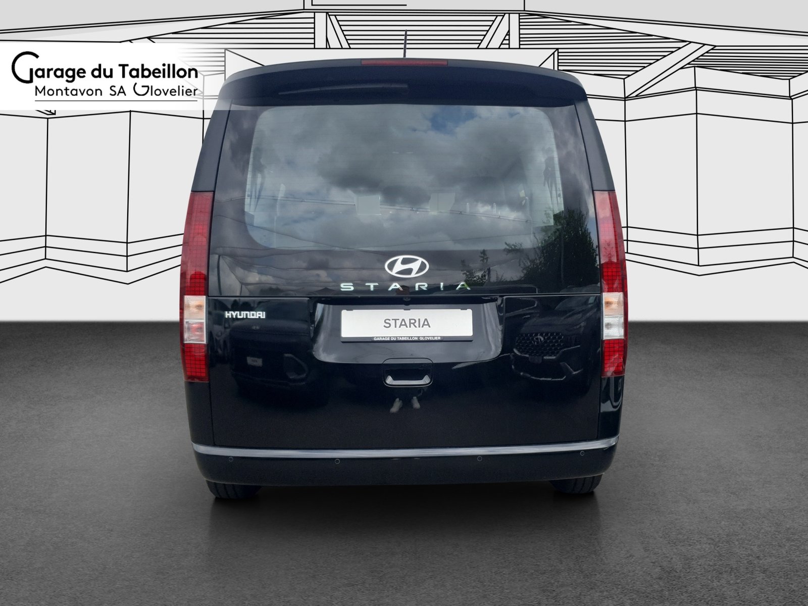 HYUNDAI Staria Wagon 1.6 Hybride Amplia 9 places, Voll-Hybrid Benzin/Elektro, Vorführwagen, Automatik - 4