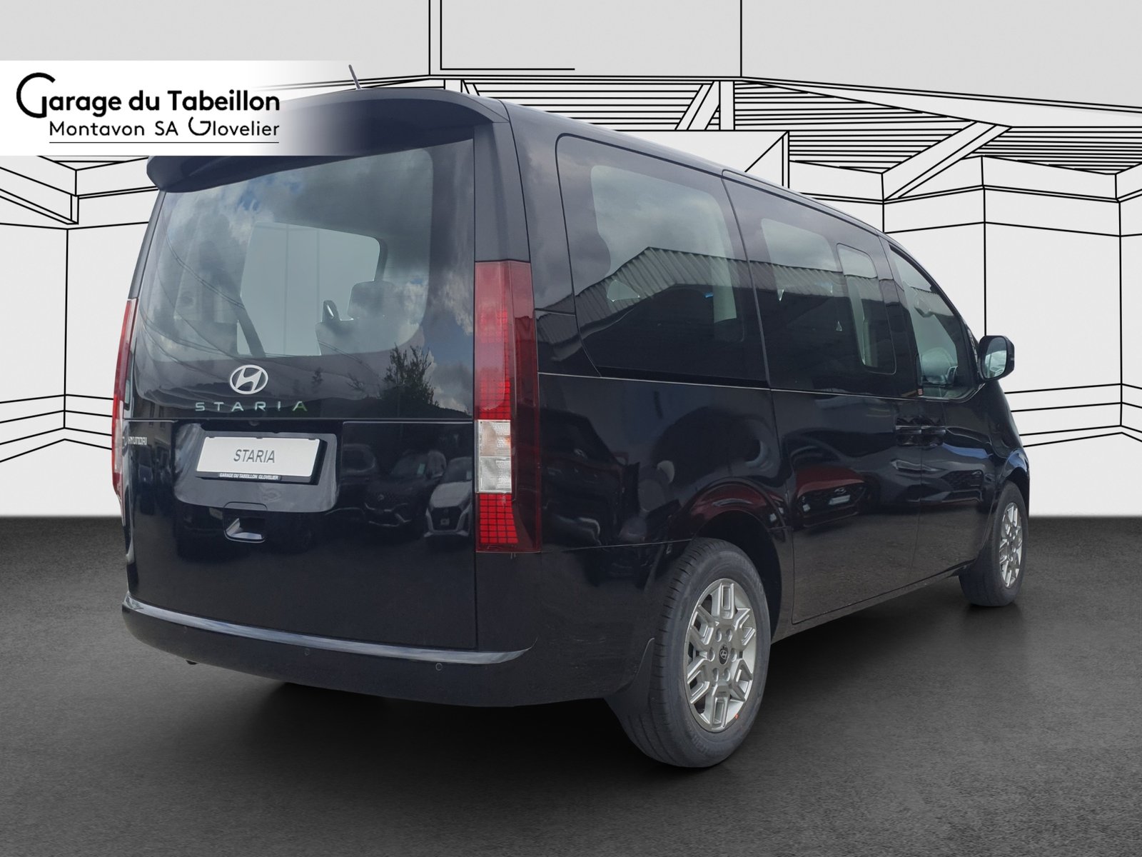 HYUNDAI Staria Wagon 1.6 Hybride Amplia 9 places, Voll-Hybrid Benzin/Elektro, Vorführwagen, Automatik - 5