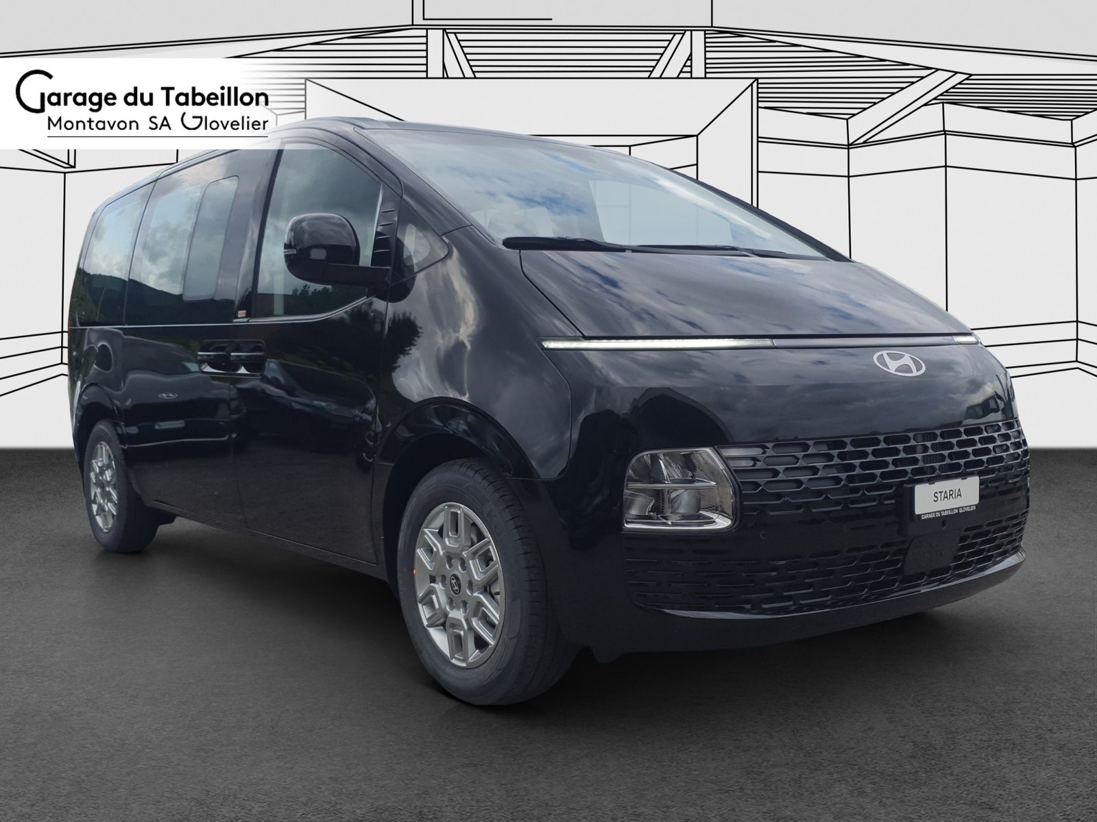 HYUNDAI Staria Wagon 1.6 Hybride Amplia 9 places, Voll-Hybrid Benzin/Elektro, Vorführwagen, Automatik - 7