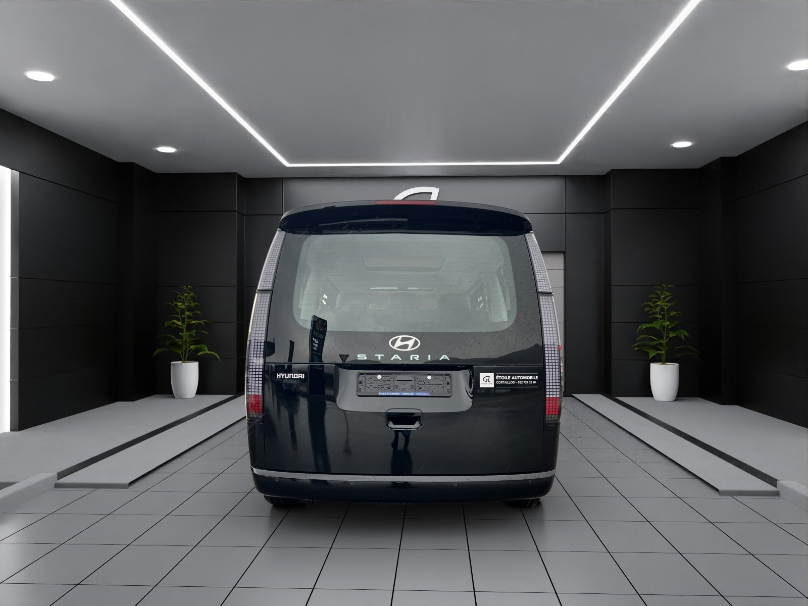 HYUNDAI Staria Wagon 1.6 T-GDi HEV Vertex A, Voll-Hybrid Benzin/Elektro, Vorführwagen, Automatik - 5