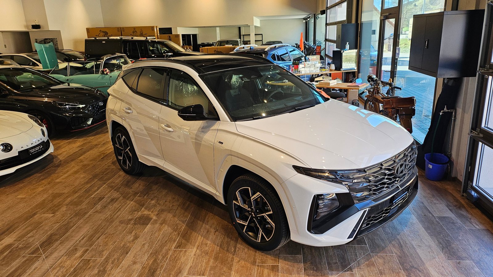 HYUNDAI Tucson 1.6 TGDI PHEV N-Line 4WD Vollausstattung, Plug-in-Hybrid Benzina/Elettrica, Auto nuove, Automatico - 2