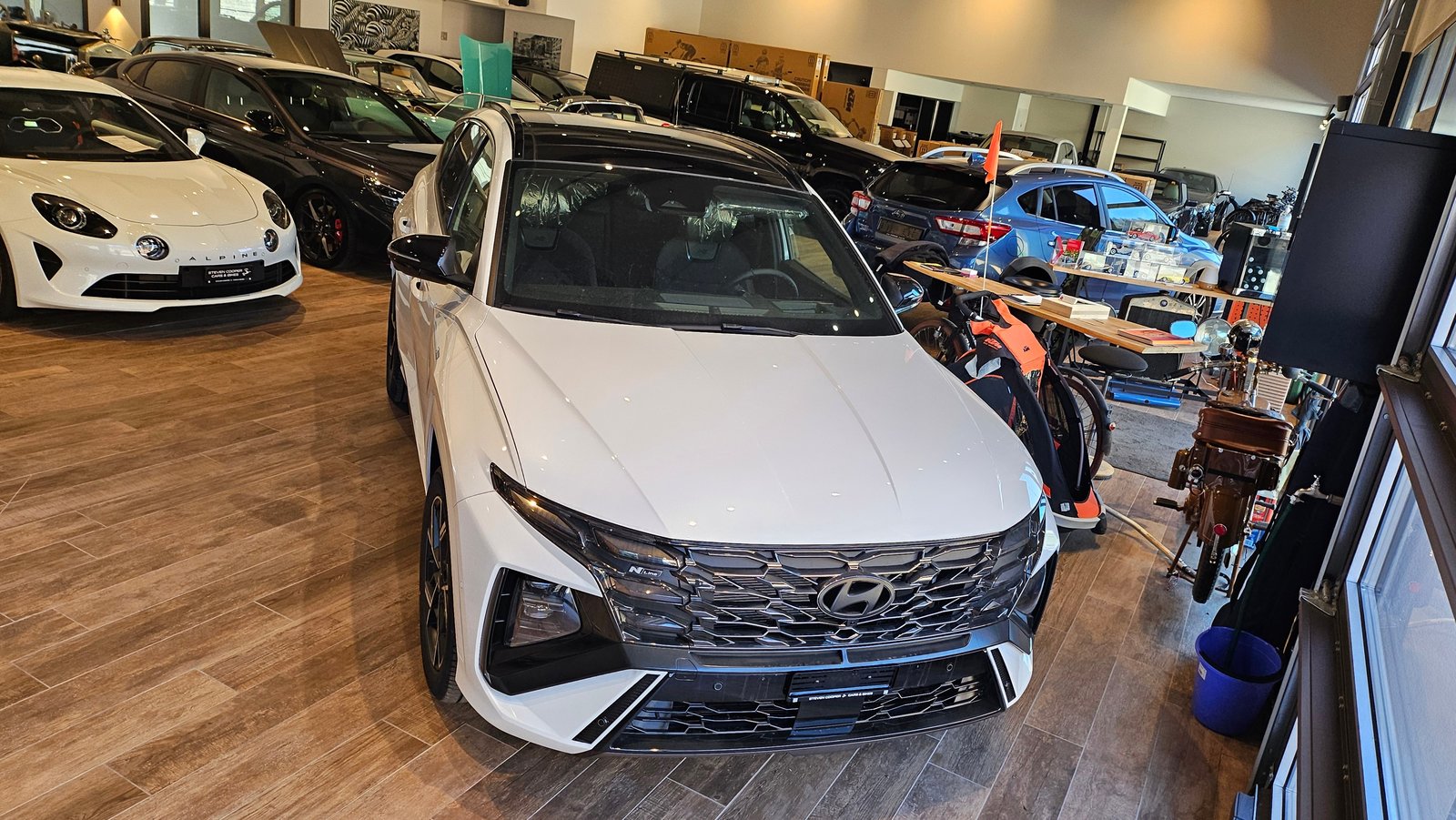 HYUNDAI Tucson 1.6 TGDI PHEV N-Line 4WD Vollausstattung, Plug-in-Hybrid Benzina/Elettrica, Auto nuove, Automatico - 4