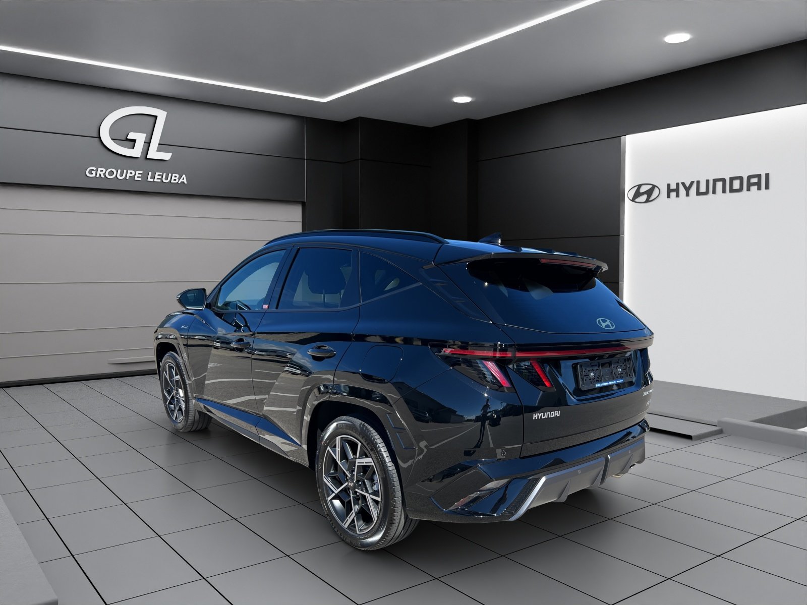 HYUNDAI Tucson 1.6 TGDI HEV N-Line 4WD, Benzina, Auto nuove, Automatico - 3