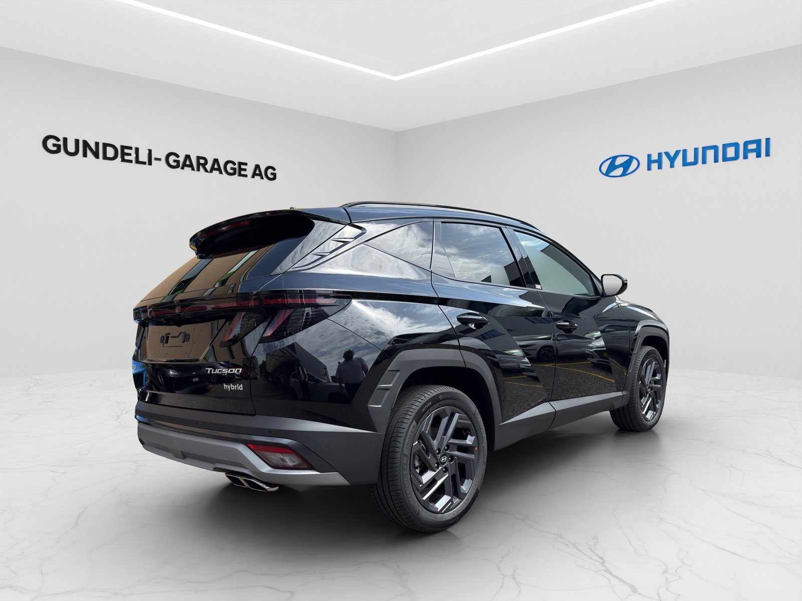 HYUNDAI Tucson 1.6 TGDI HEV Origo Black Line 4WD, Benzina, Auto nuove, Automatico - 4
