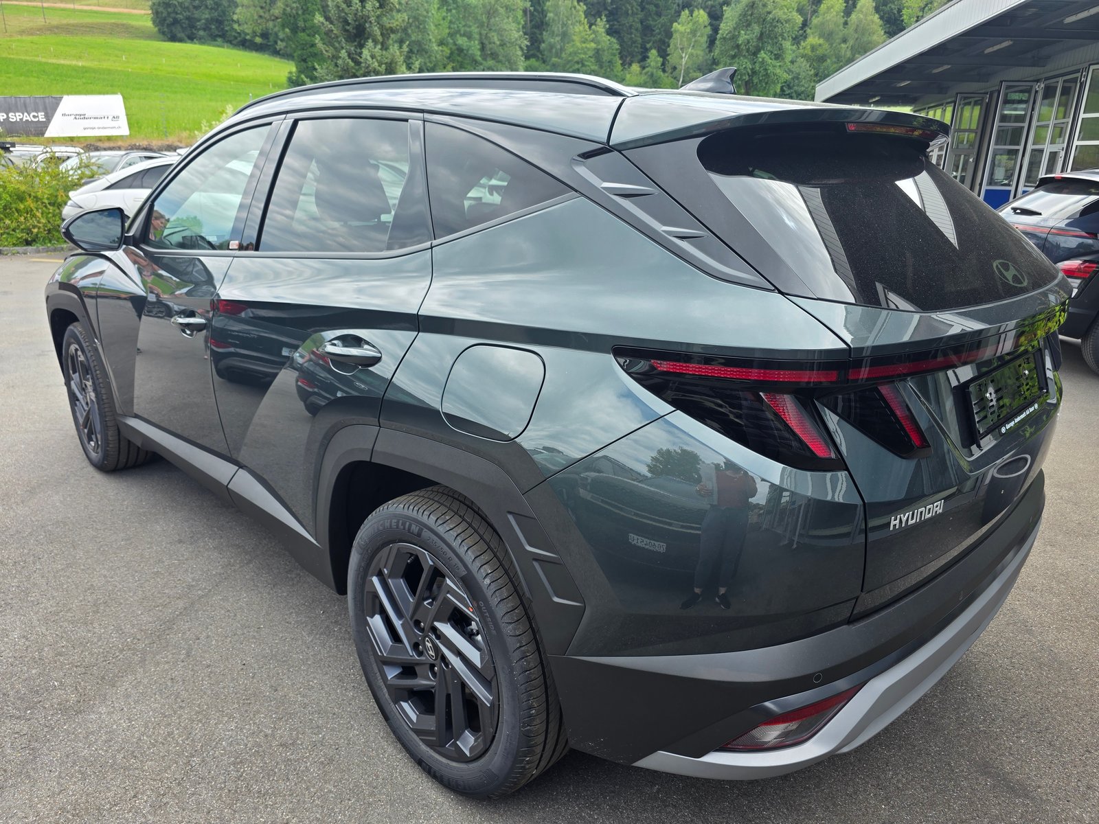HYUNDAI Tucson 1.6 TGDi HEV 4WD Origo Black Line, Full-Hybrid Petrol/Electric, New car, Automatic - 5